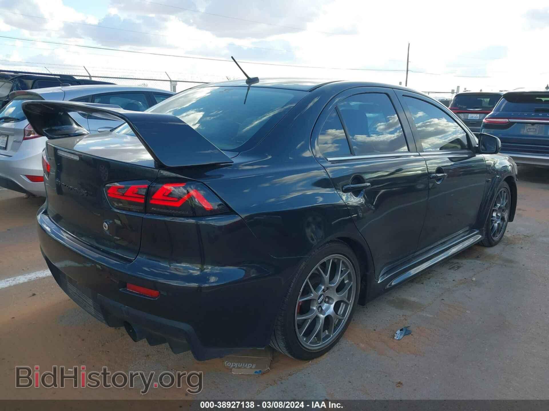 2010 MITSUBISHI LANCER EVOLUTION - VIN: JA32W5FV6AU004540 - Photo 4