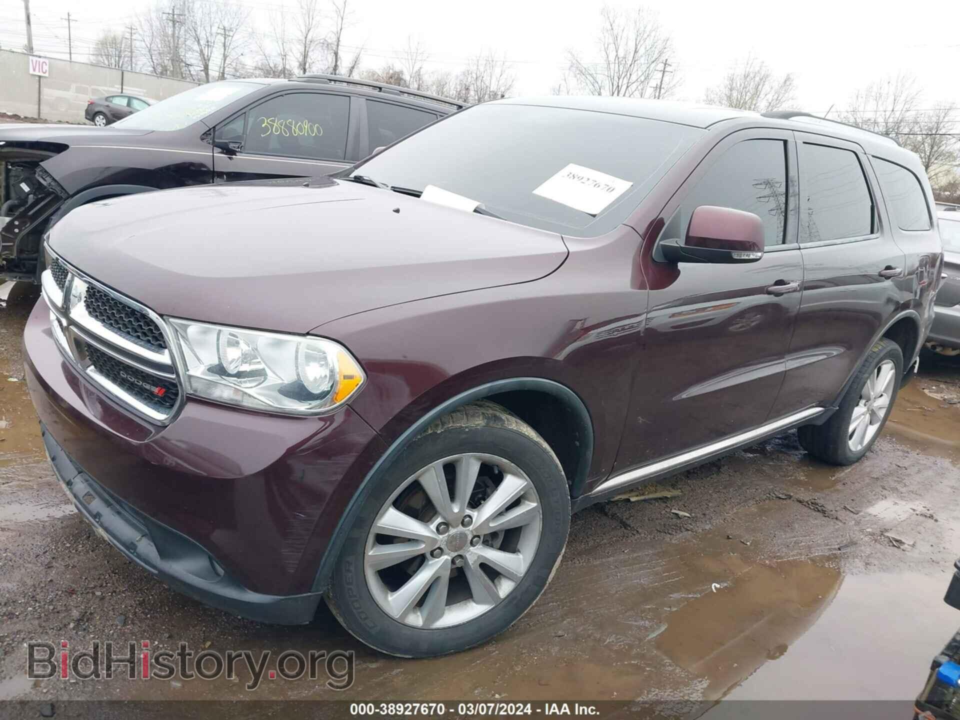 2012 DODGE DURANGO - VIN: 1C4RDJDG0CC213087 - Photo 2