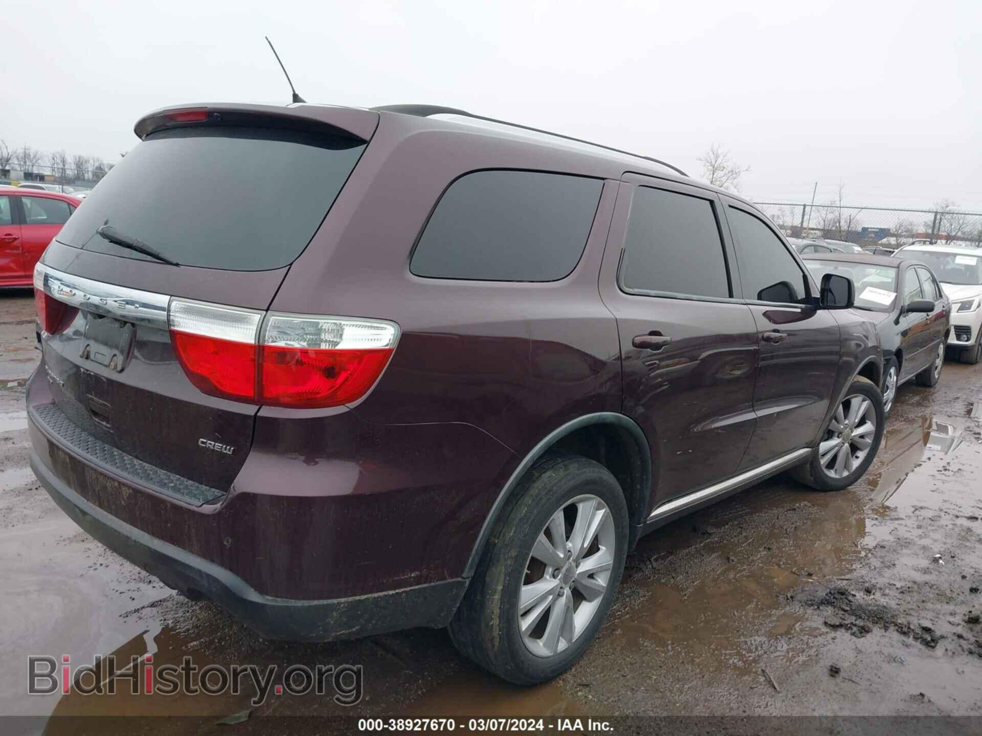 2012 DODGE DURANGO - VIN: 1C4RDJDG0CC213087 - Photo 4