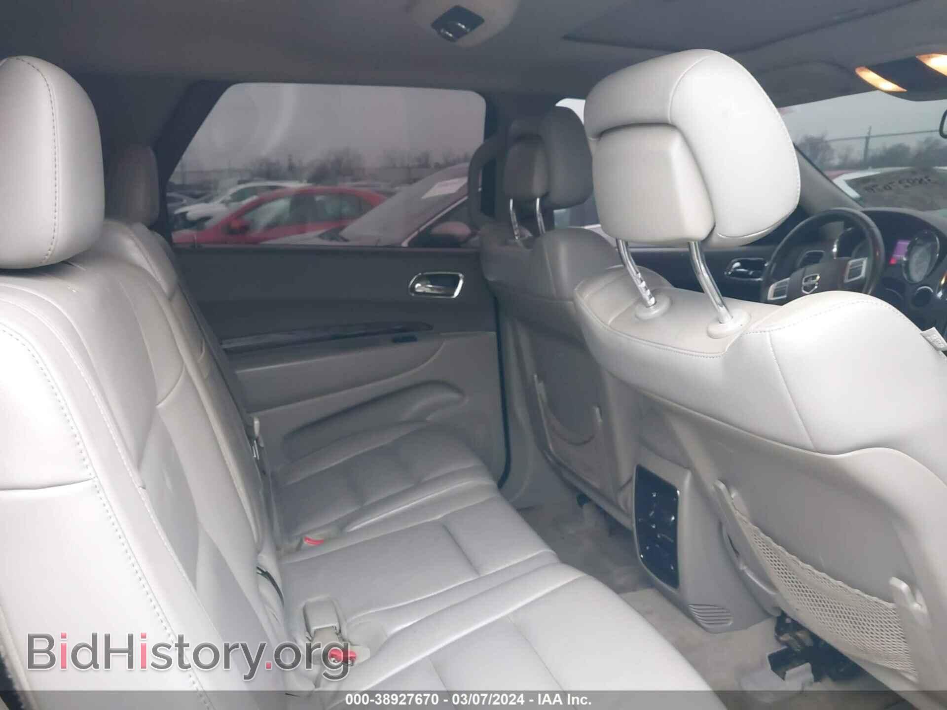 2012 DODGE DURANGO - VIN: 1C4RDJDG0CC213087 - Photo 8