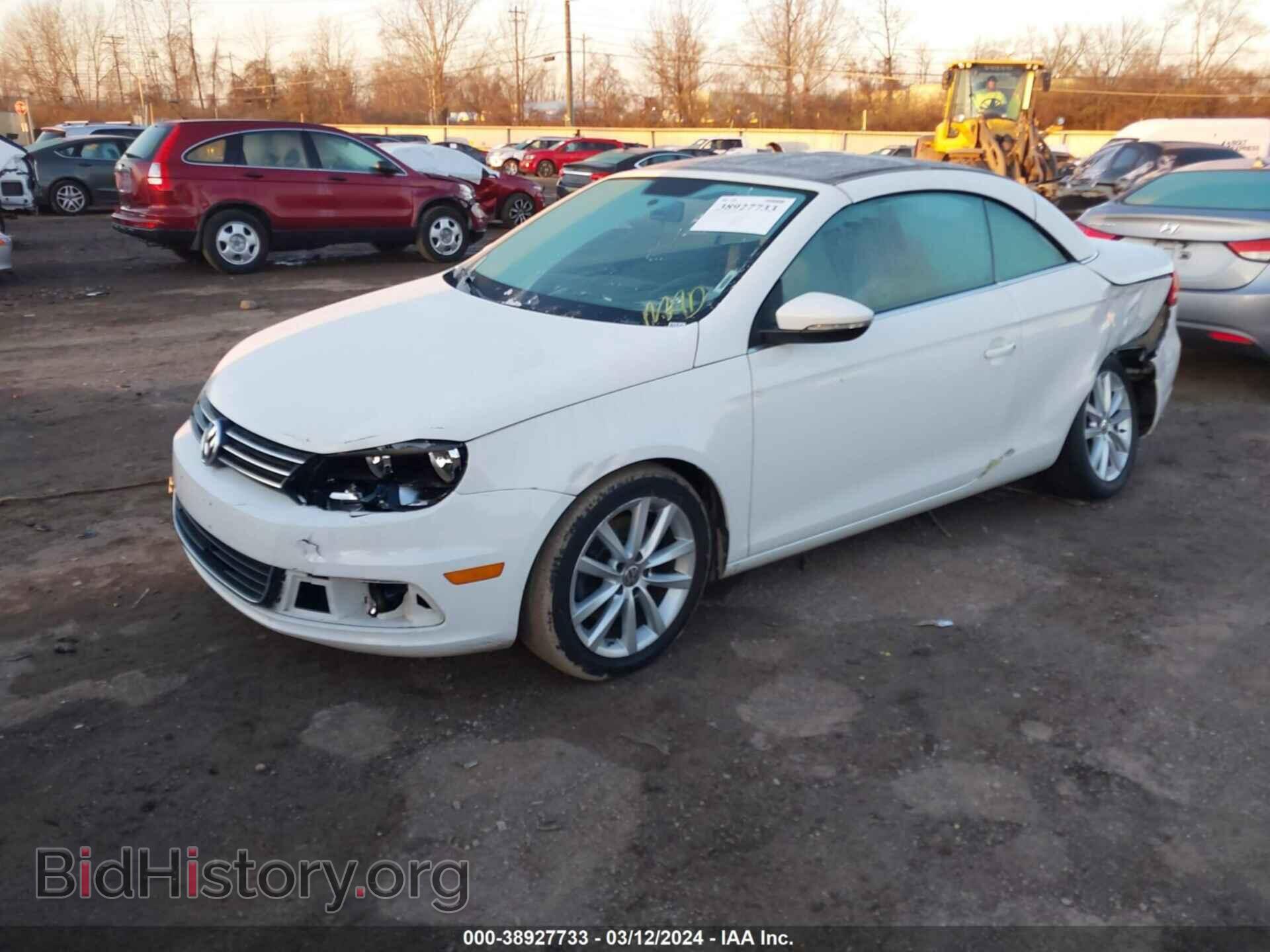 2012 VOLKSWAGEN EOS - VIN: WVWBW7AH3CV011456 - Фото 2