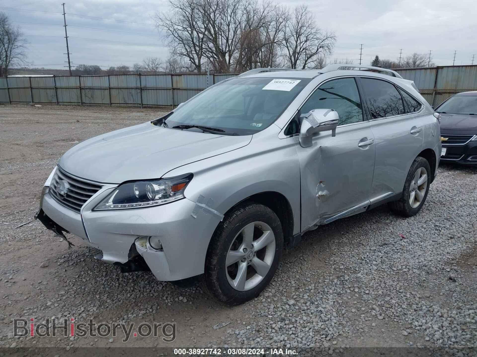 2013 LEXUS RX 350 - VIN: 2T2BK1BA5DC211524 - Фото 2