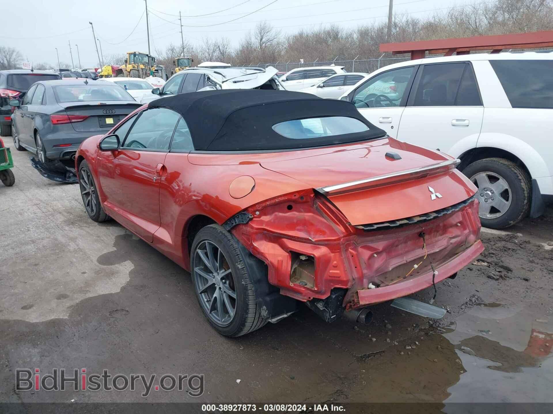 2012 MITSUBISHI ECLIPSE SPYDER - VIN: 4A37L2EF3CE001131 - Фото 3