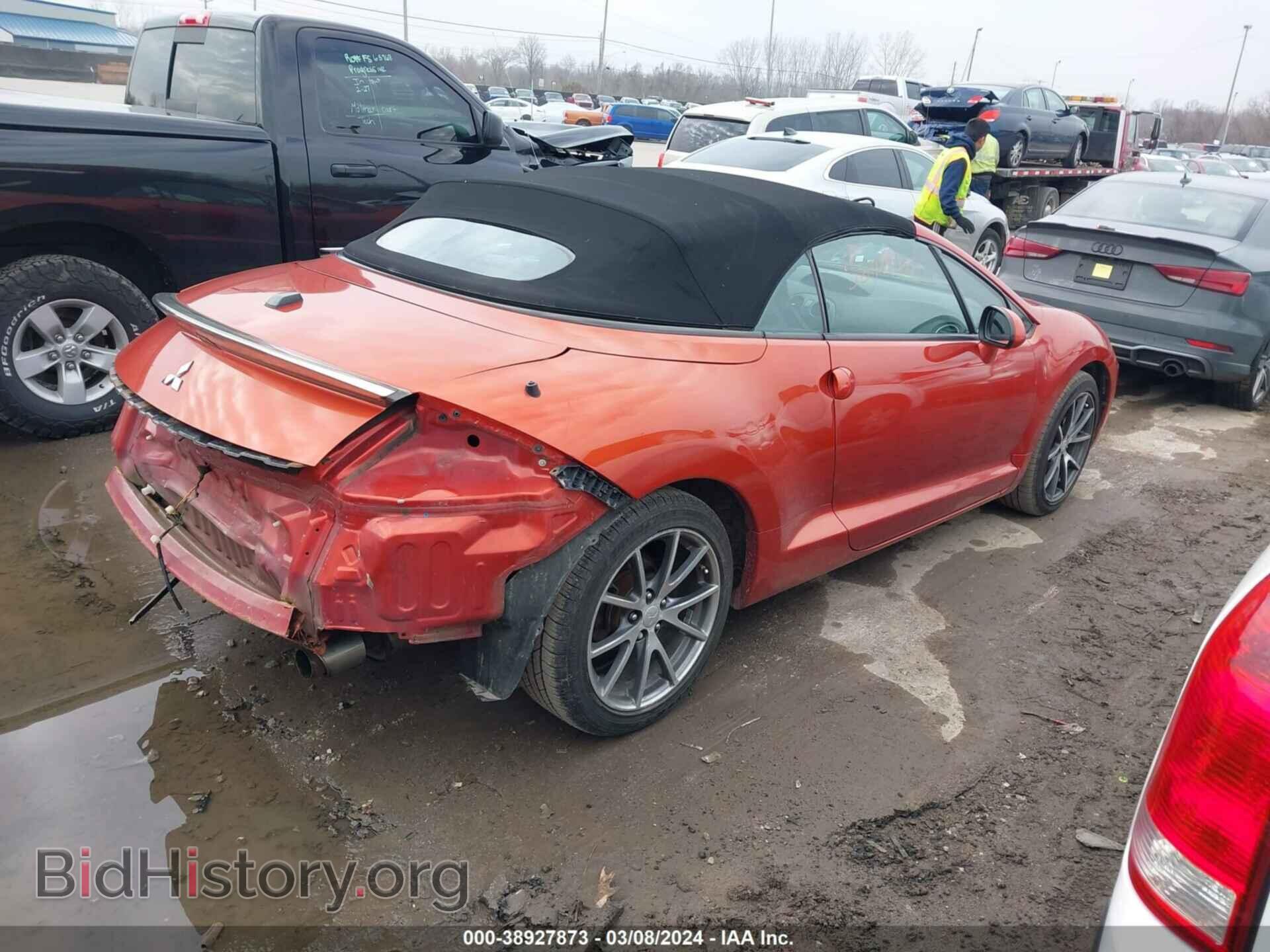 2012 MITSUBISHI ECLIPSE SPYDER - VIN: 4A37L2EF3CE001131 - Фото 4