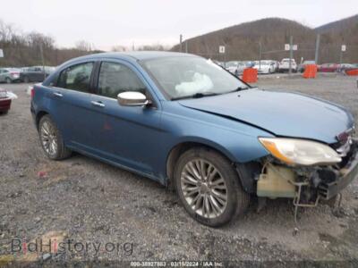 2011 Chrysler 200 Limited, blue — VIN 1C3BC2FG9BN542501, IAAI