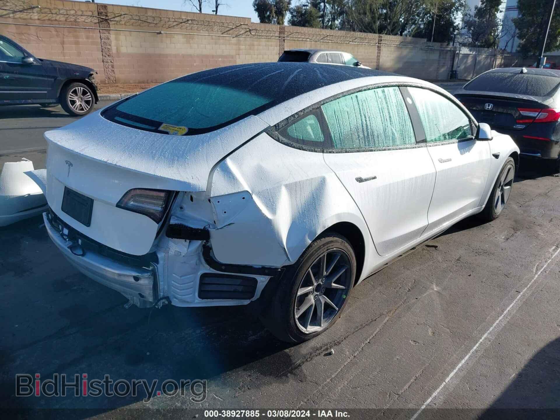 2022 TESLA MODEL 3 - VIN: 5YJ3E1EA7NF134518 - Фото 4