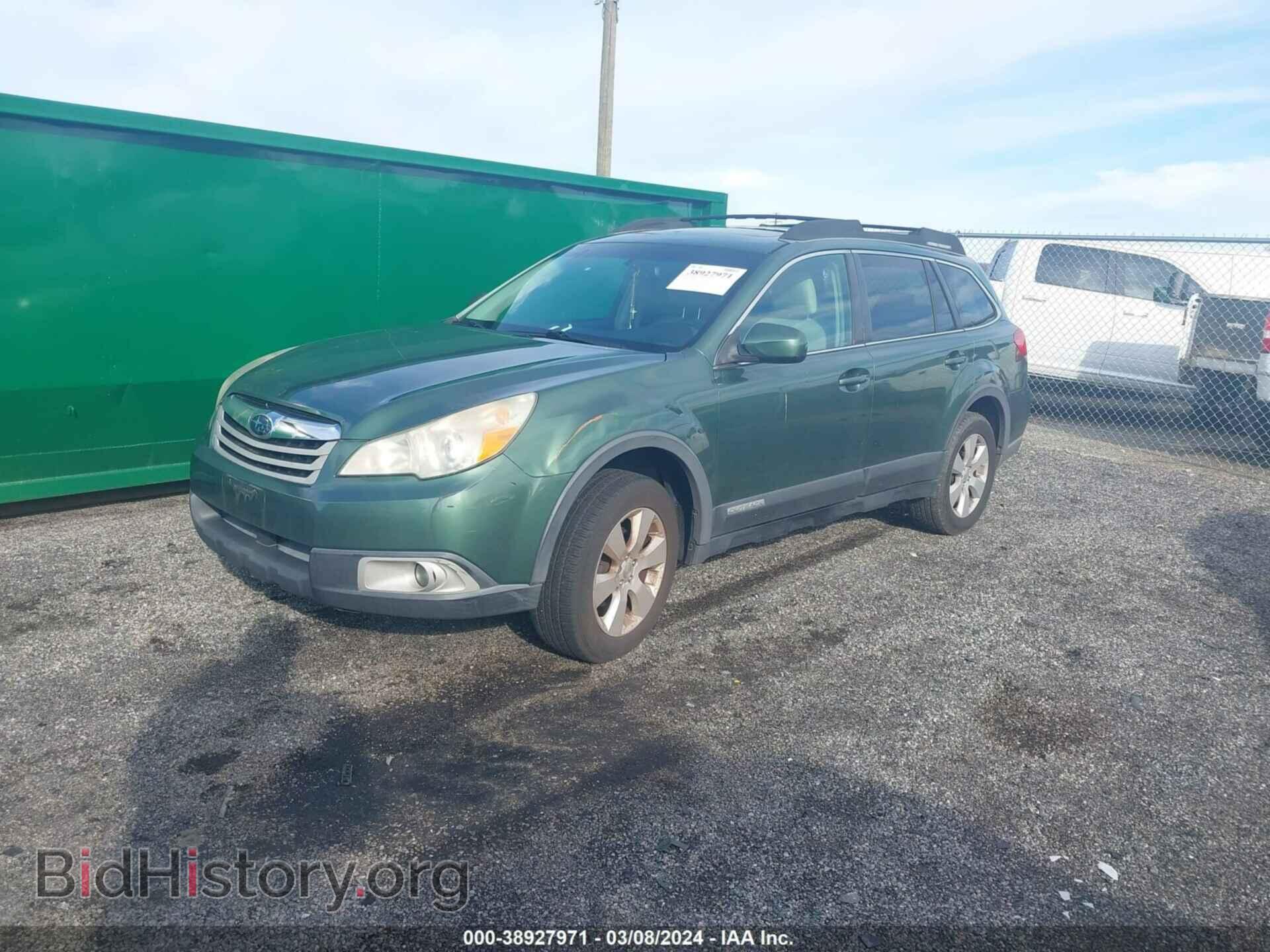 2011 SUBARU OUTBACK - VIN: 4S4BRBGC7B3382499 - Фото 2