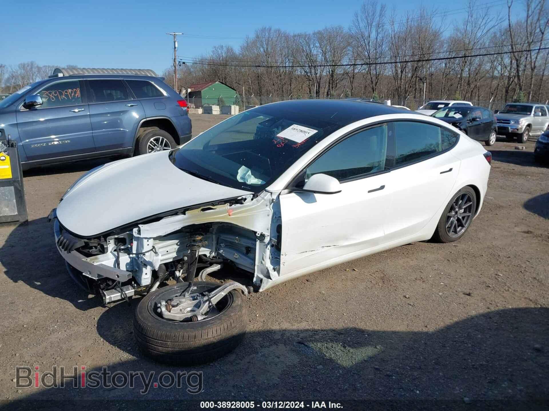2023 TESLA MODEL 3 - VIN: 5YJ3E1EA7PF555366 - Фото 2