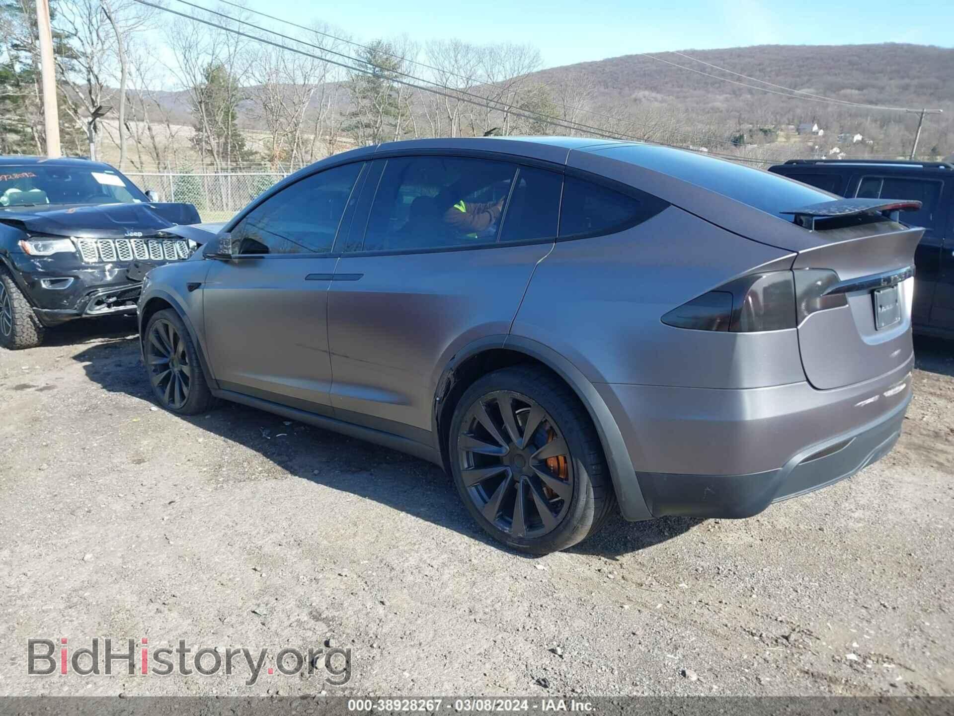 2023 TESLA MODEL X - VIN: 7SAXCBE68PF411255 - Фото 3