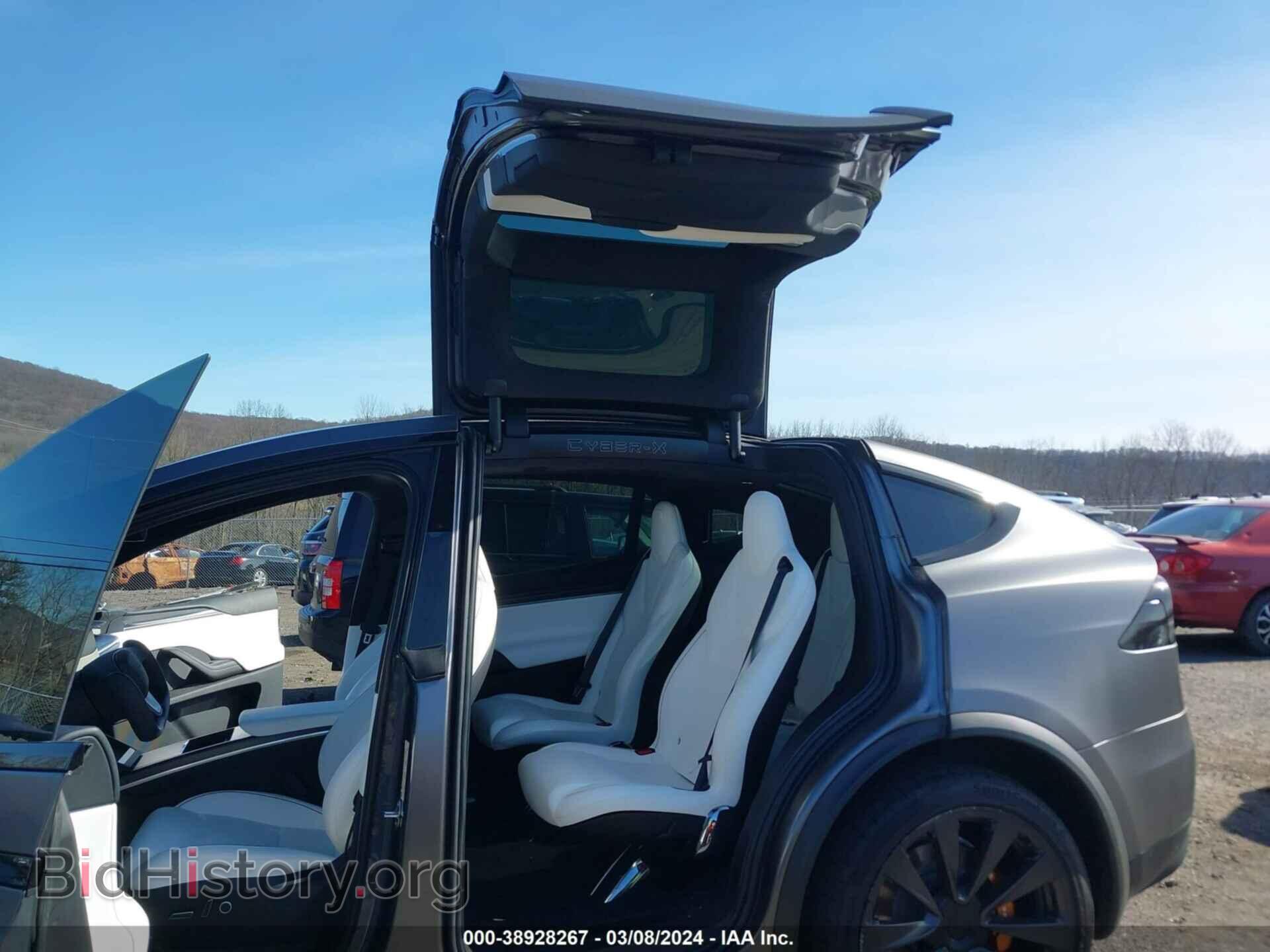 2023 TESLA MODEL X - VIN: 7SAXCBE68PF411255 - Фото 8