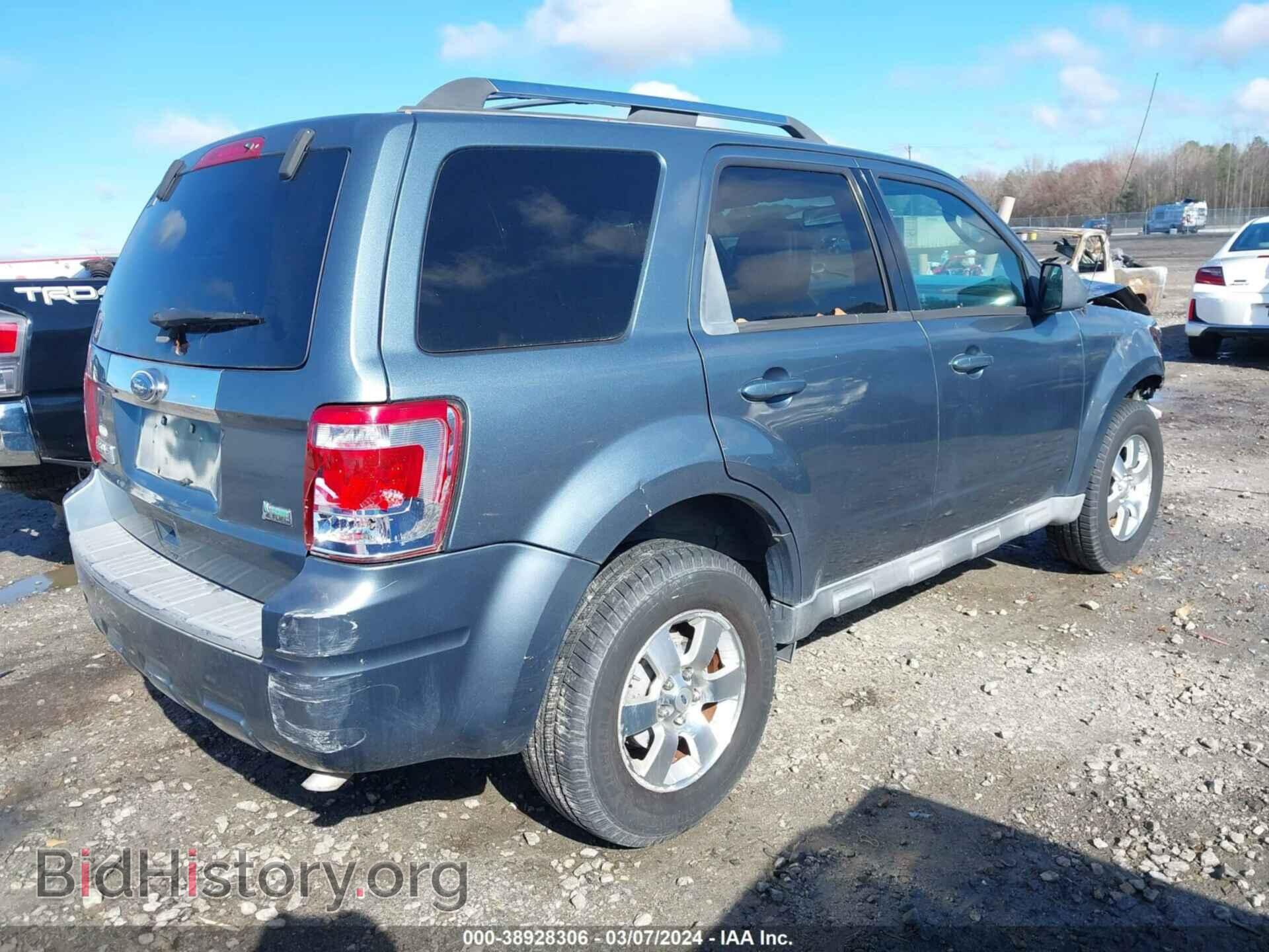 2010 FORD ESCAPE - VIN: 1FMCU0EGXAKB89863 - Фото 4