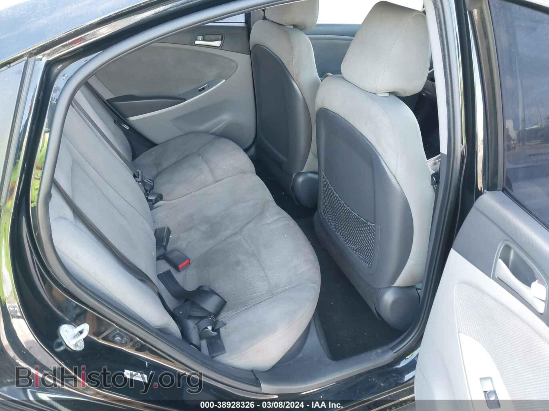 2013 HYUNDAI ACCENT - VIN: KMHCT4AE2DU568475 - Фото 8