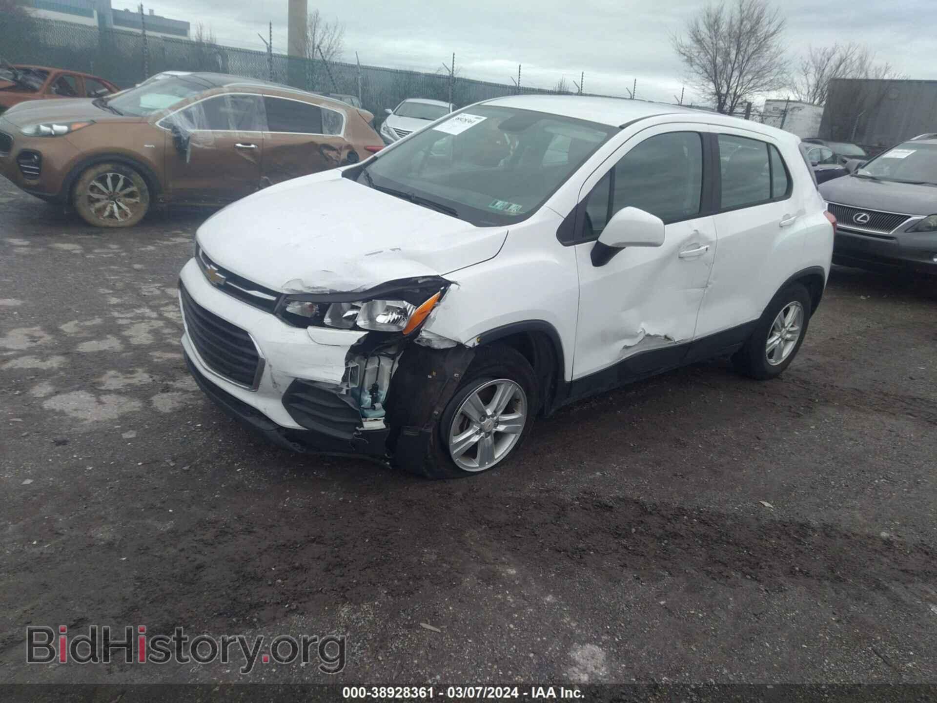 2018 CHEVROLET TRAX - VIN: KL7CJNSB7JB561949 - Фото 2
