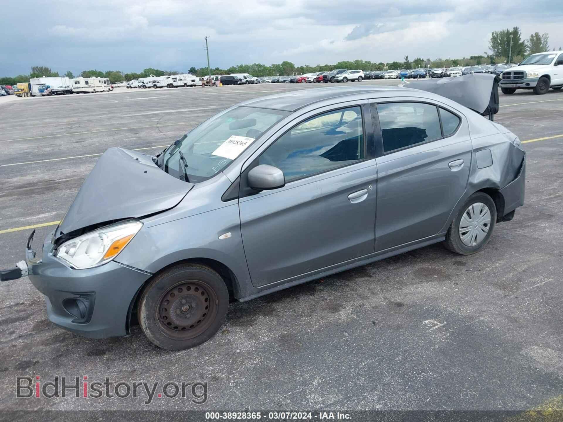 2019 MITSUBISHI MIRAGE G4 - VIN: ML32F3FJ1KHF00994 - Фото 2