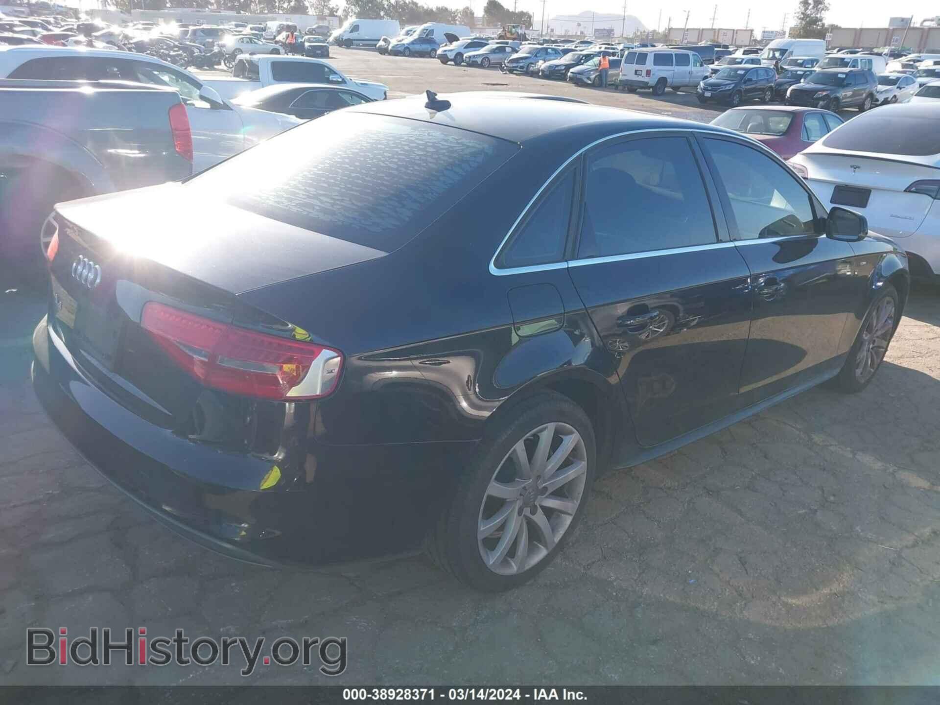 2014 AUDI A4 - VIN: WAUAFAFL5EN033299 - Фото 4