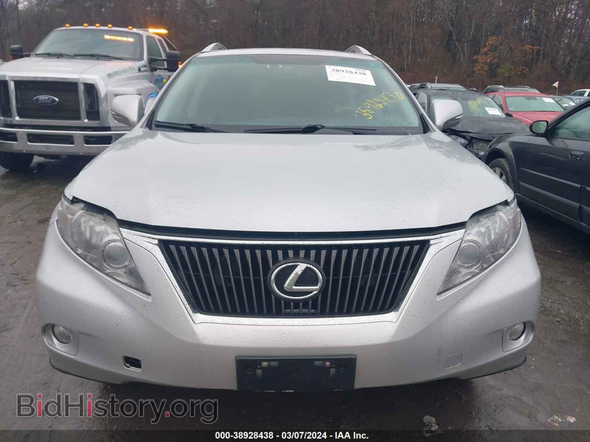 2010 LEXUS RX 350 - VIN: 2T2BK1BA1AC061102 - Фото 6