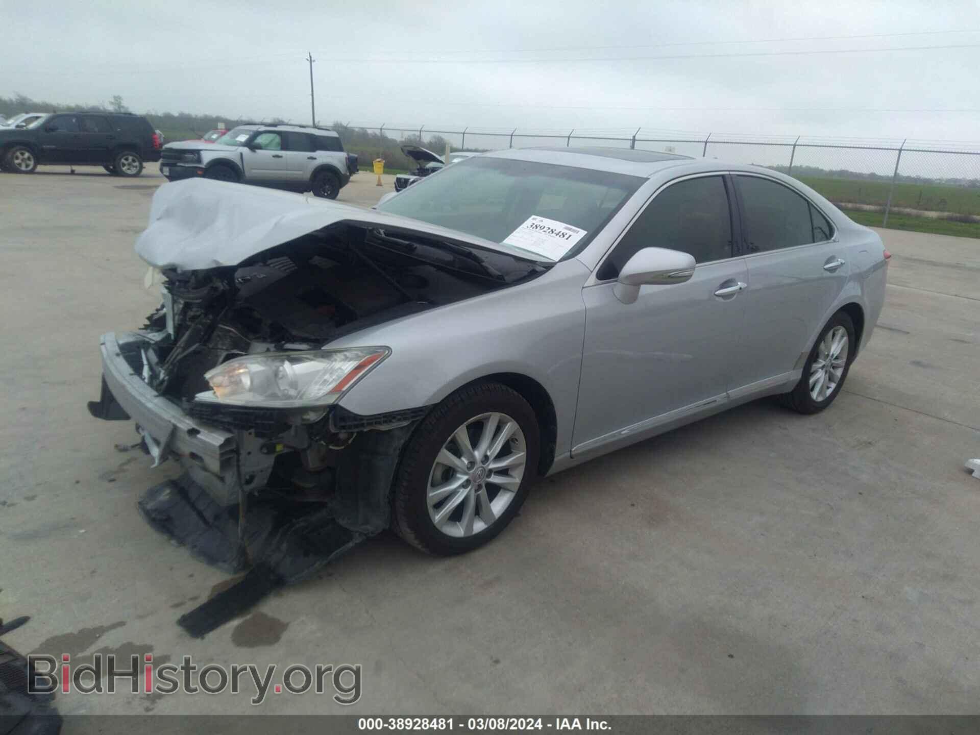2012 LEXUS ES 350 - VIN: JTHBK1EG7C2495710 - Фото 2