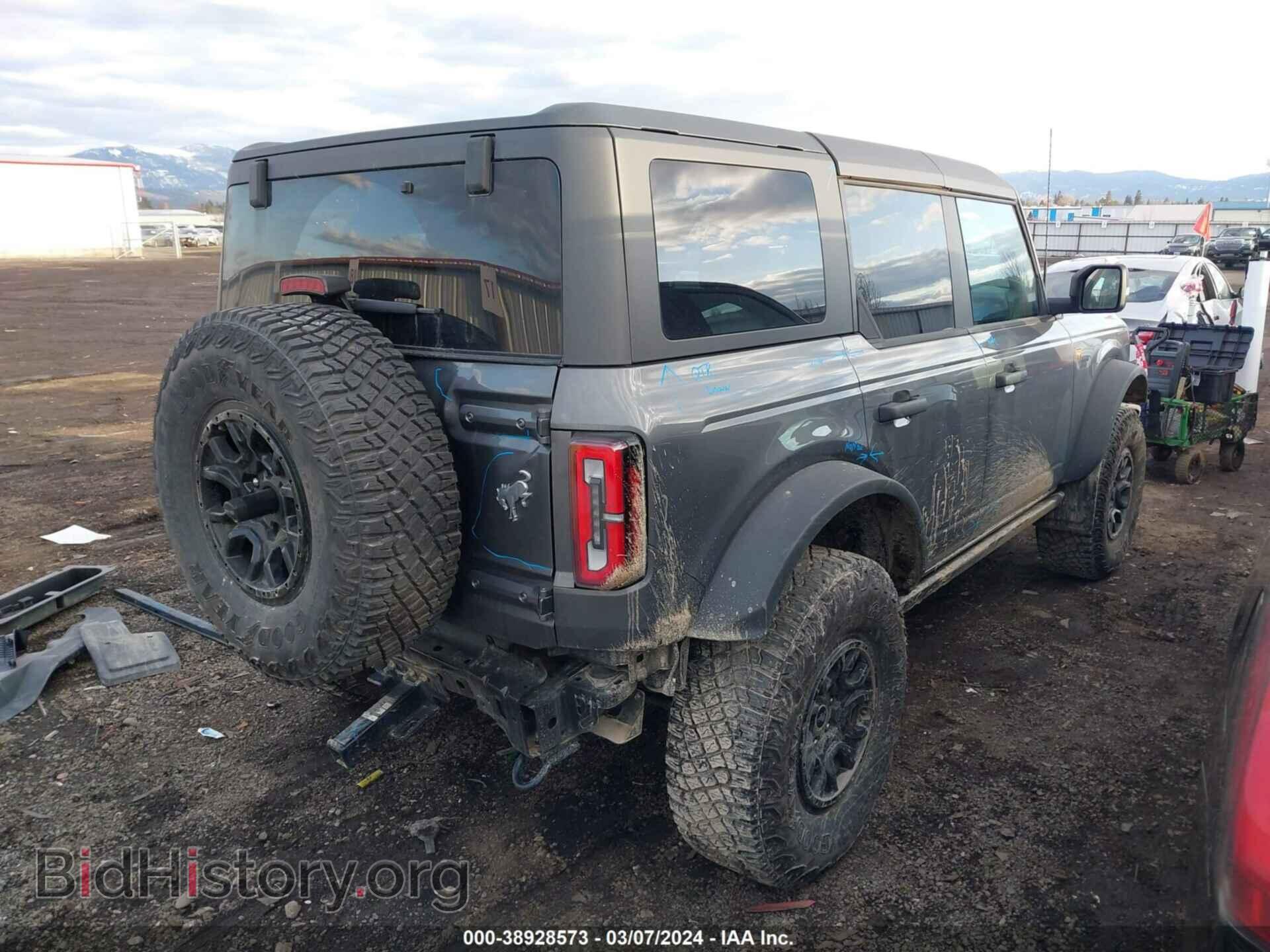 2023 FORD BRONCO - VIN: 1FMEE5DP8PLB03098 - Фото 4