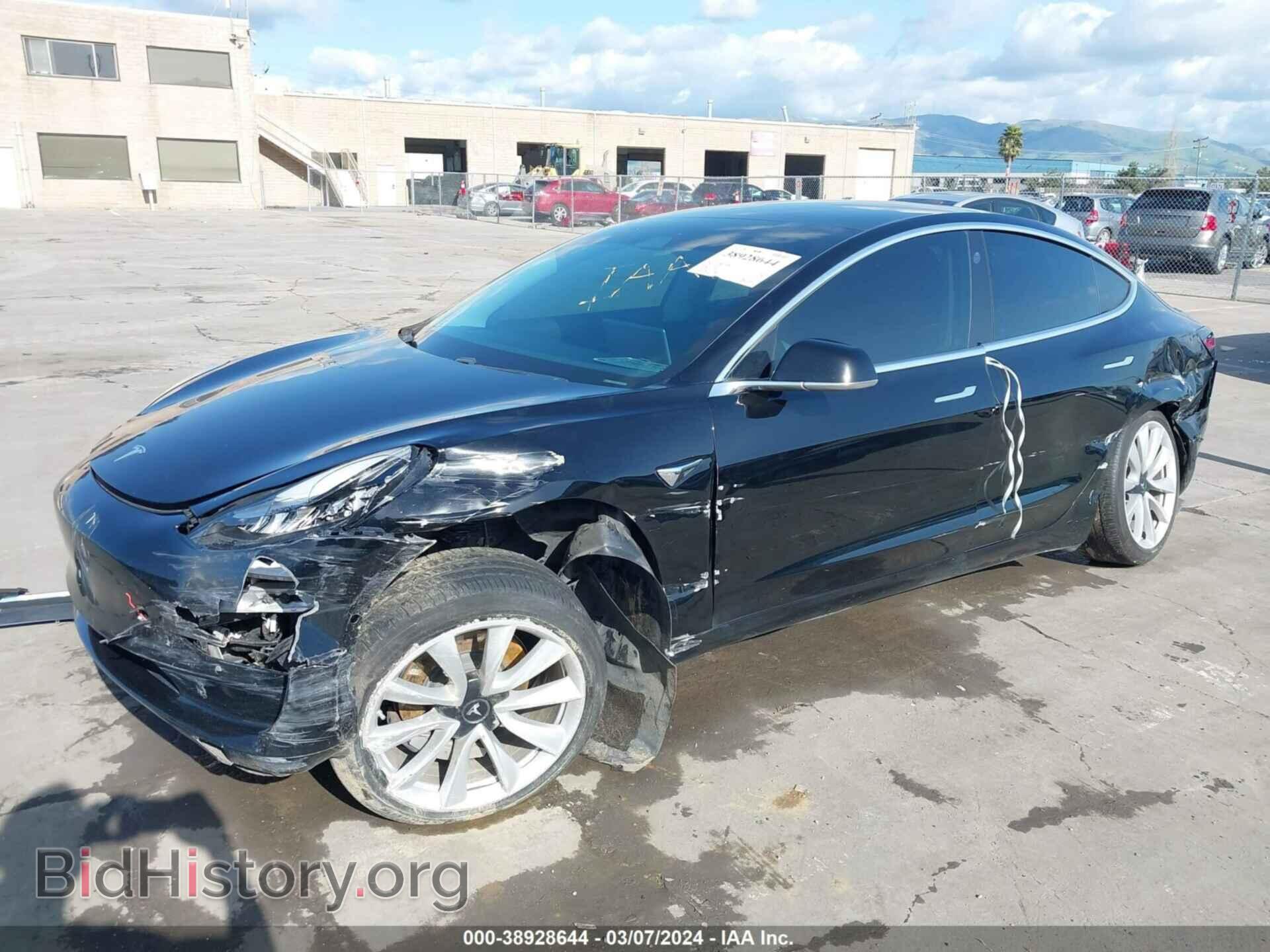 2019 TESLA MODEL 3 - VIN: 5YJ3E1EA0KF417029 - Фото 2