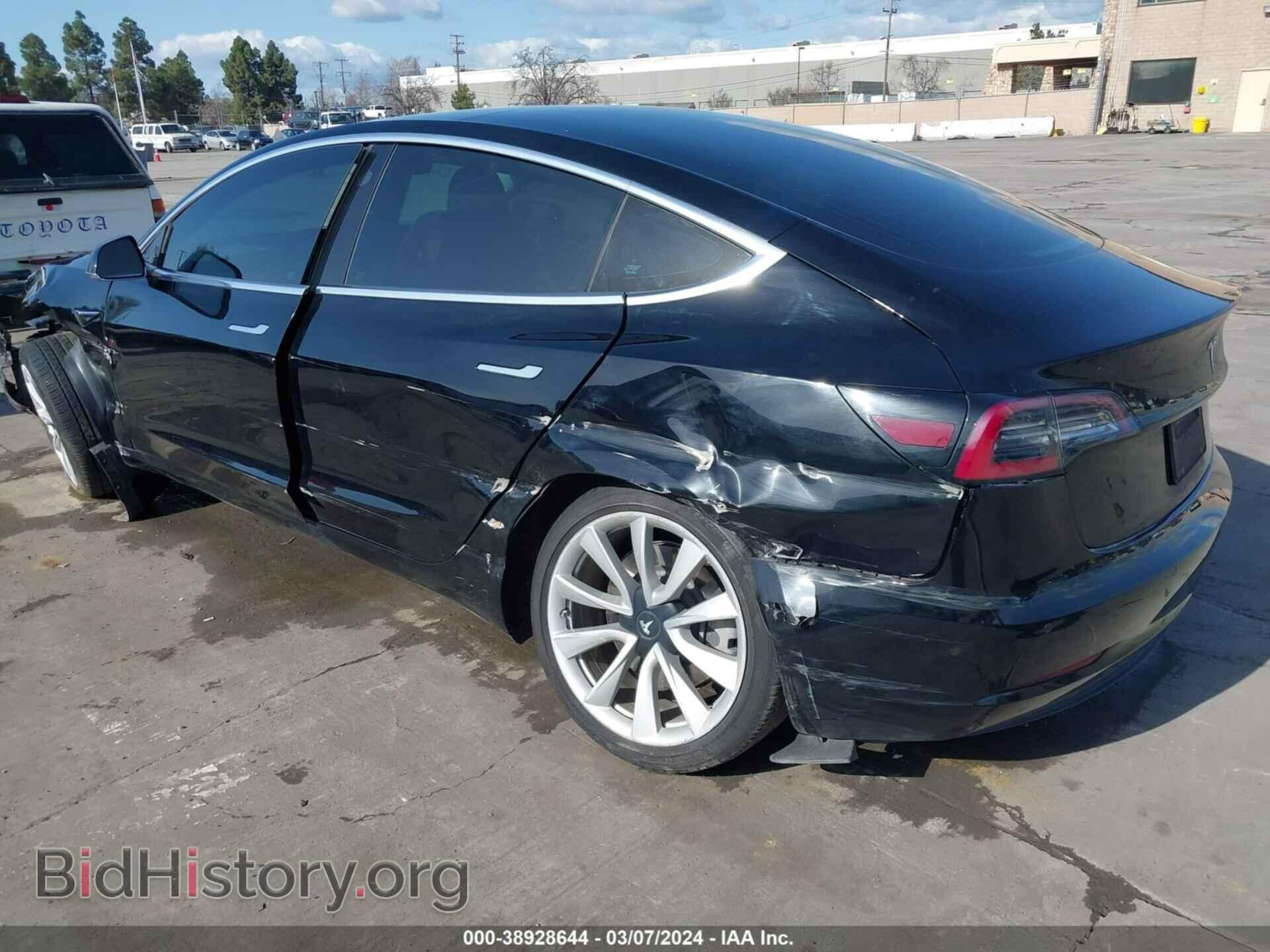 2019 TESLA MODEL 3 - VIN: 5YJ3E1EA0KF417029 - Фото 3