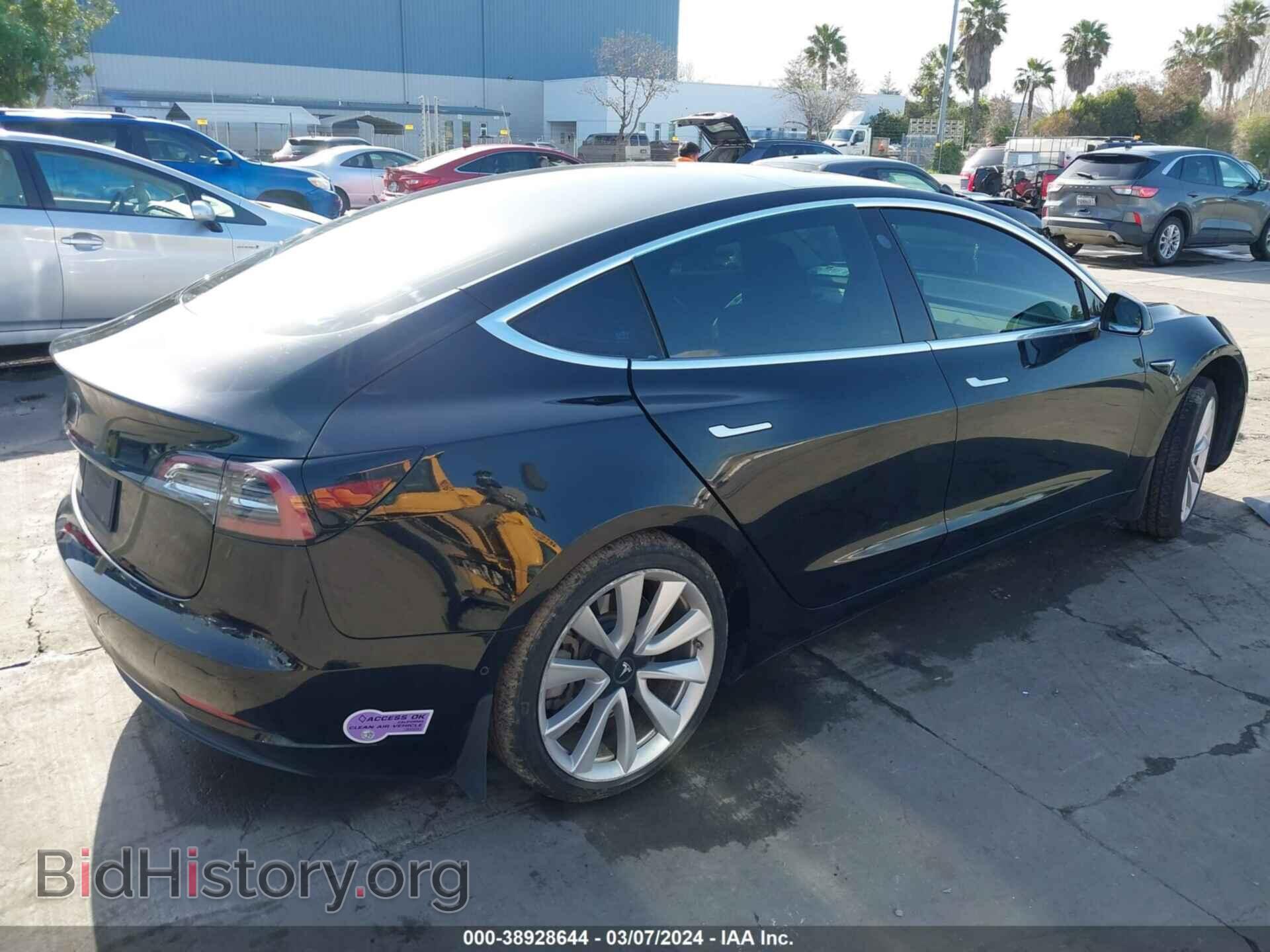 2019 TESLA MODEL 3 - VIN: 5YJ3E1EA0KF417029 - Фото 4