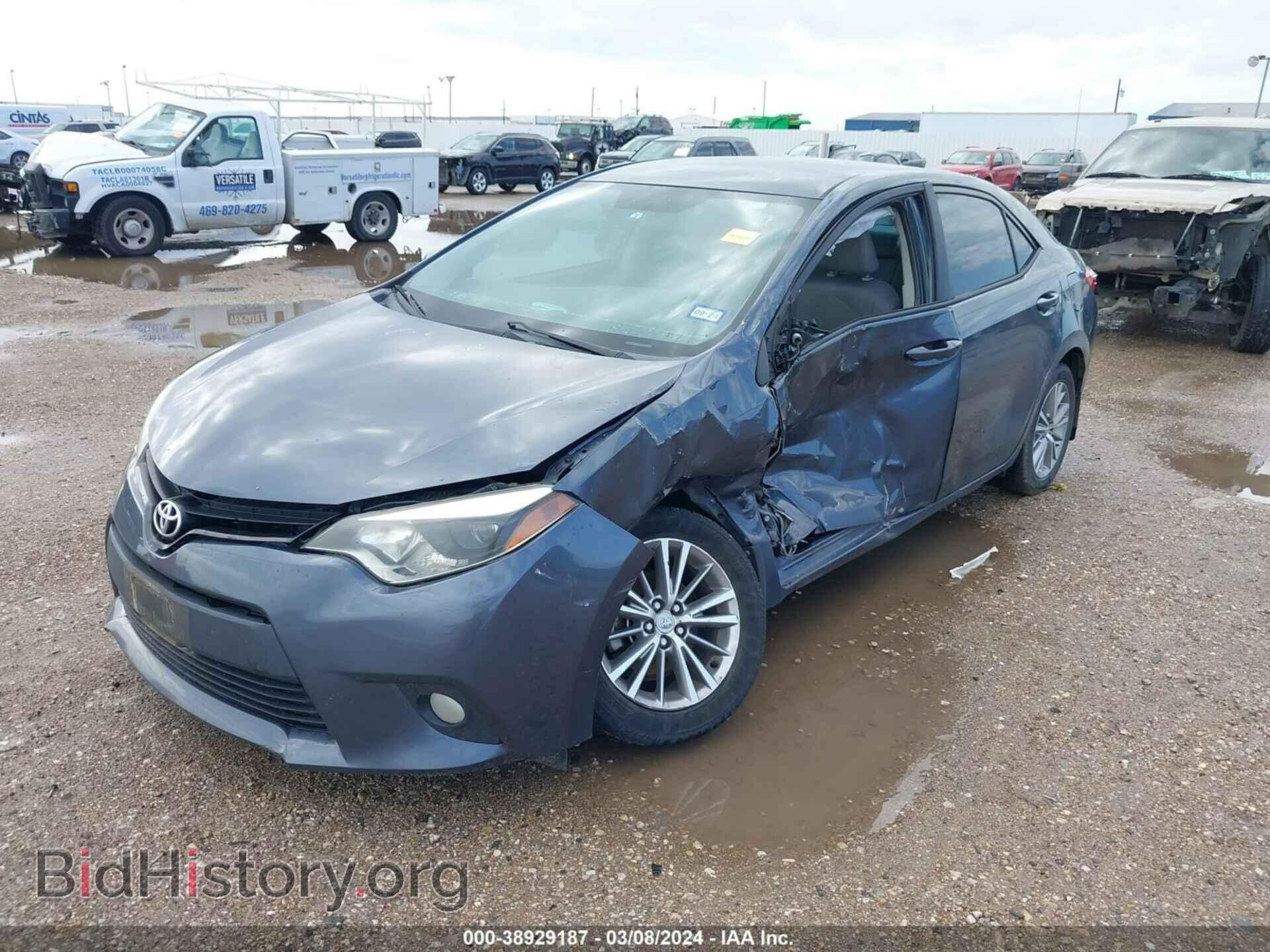 2014 TOYOTA COROLLA - VIN: 5YFBURHE4EP021237 - Фото 2
