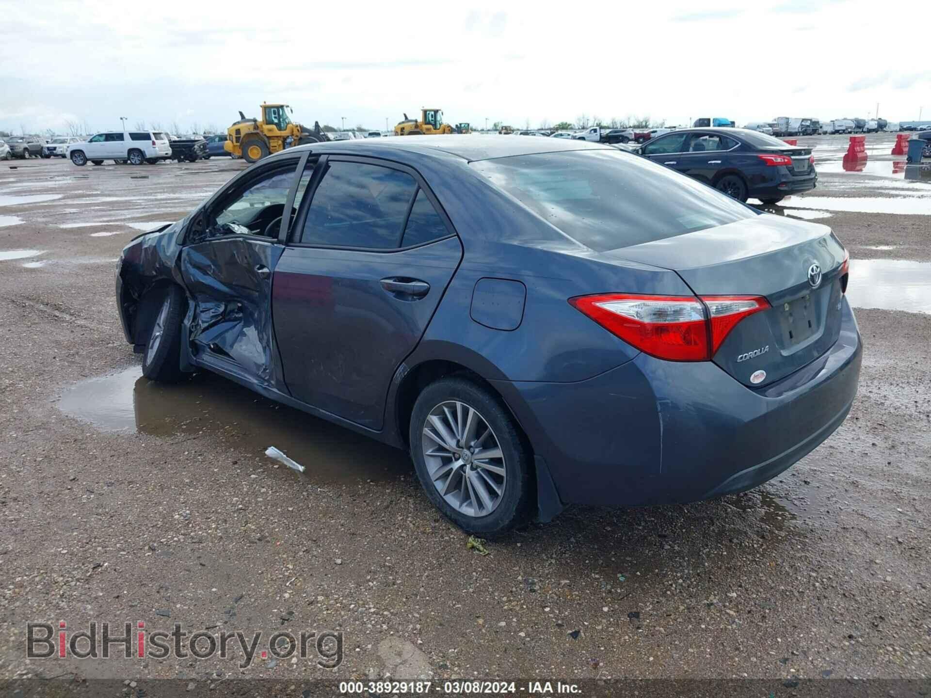 2014 TOYOTA COROLLA - VIN: 5YFBURHE4EP021237 - Фото 3