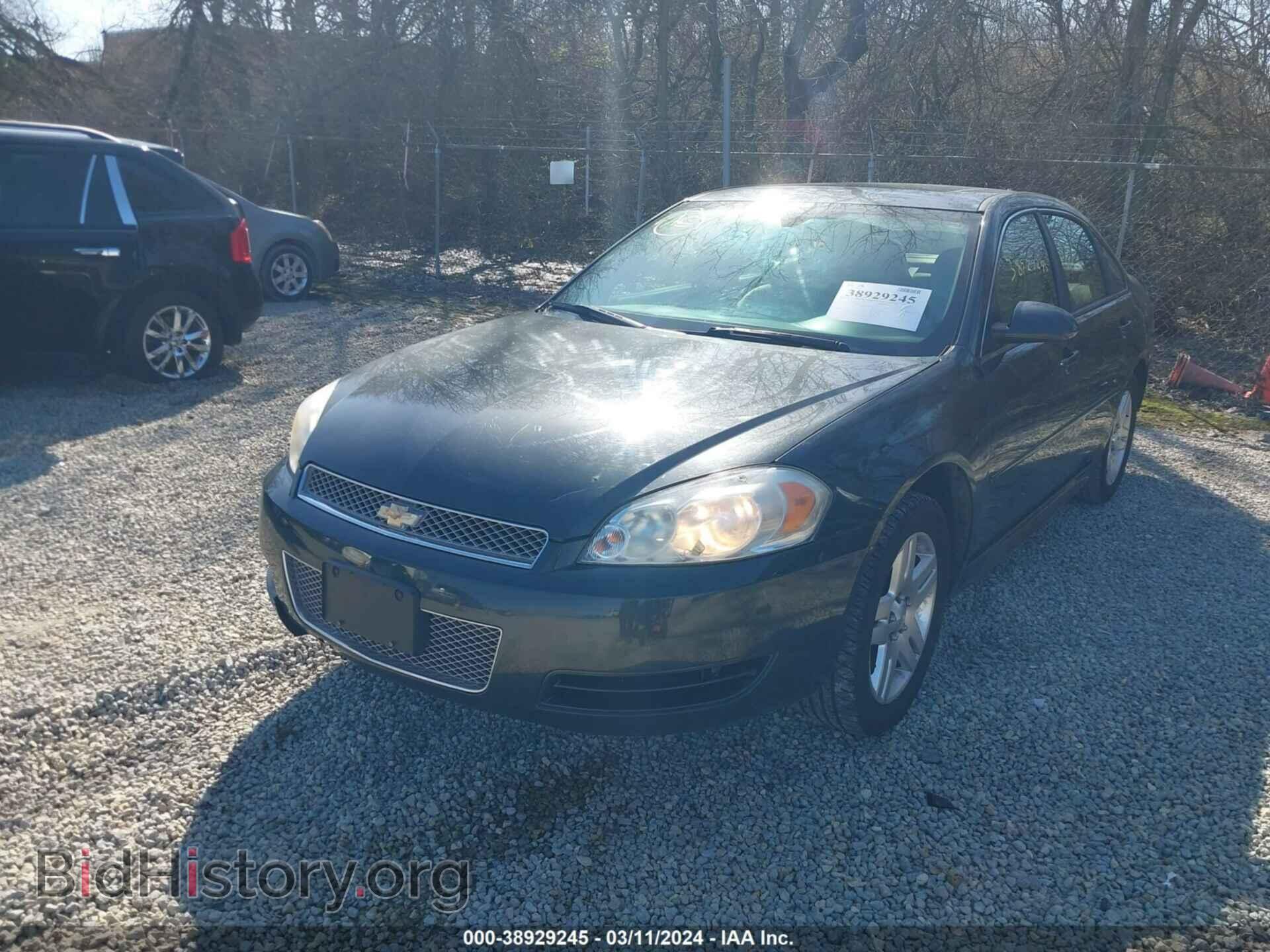 2013 CHEVROLET IMPALA - VIN: 2G1WG5E30D1243851 - Фото 2