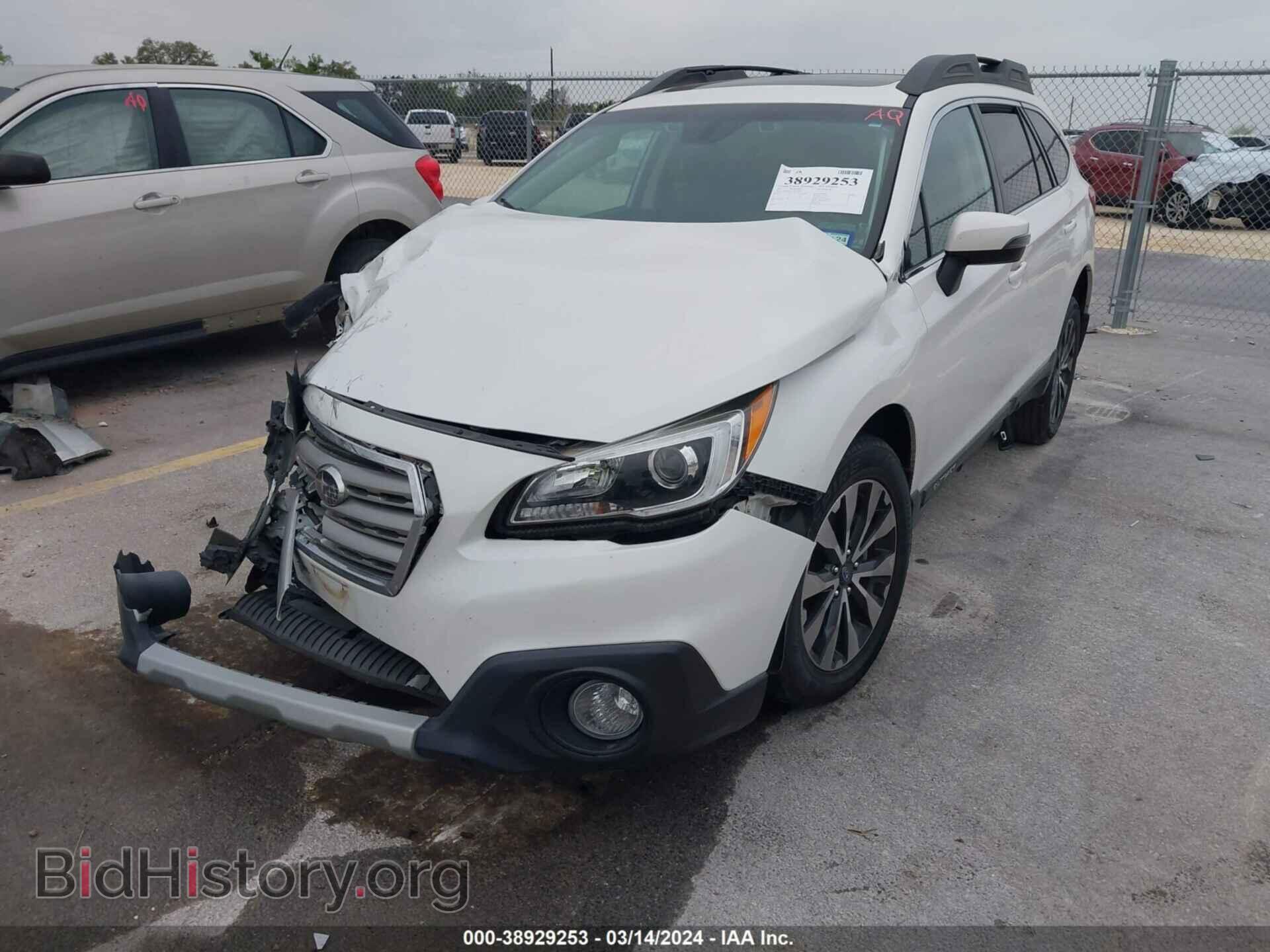 2017 SUBARU OUTBACK - VIN: 4S4BSANC1H3273840 - Фото 2
