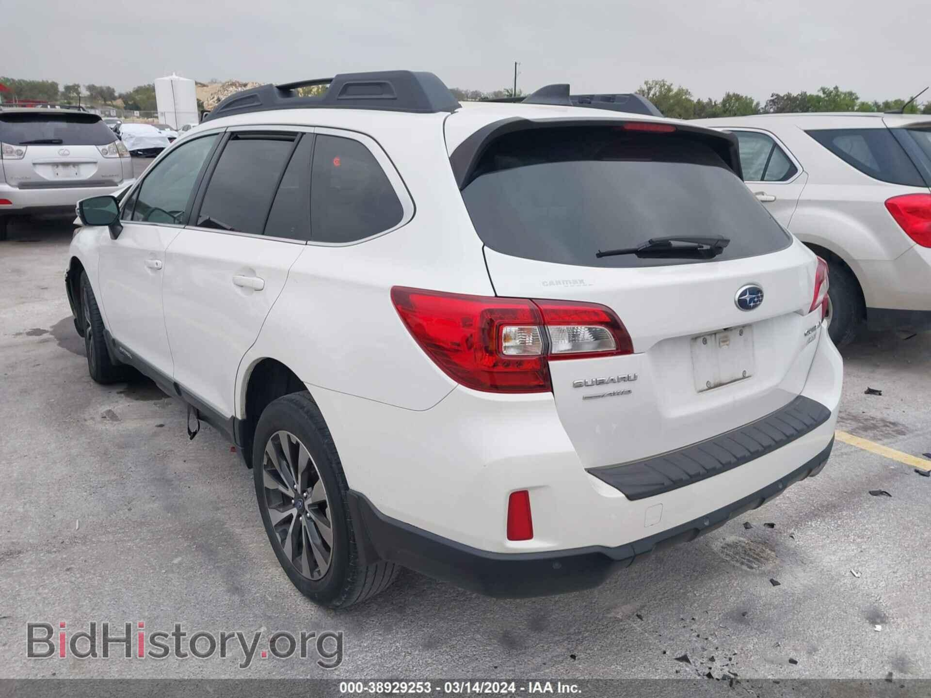 2017 SUBARU OUTBACK - VIN: 4S4BSANC1H3273840 - Фото 3