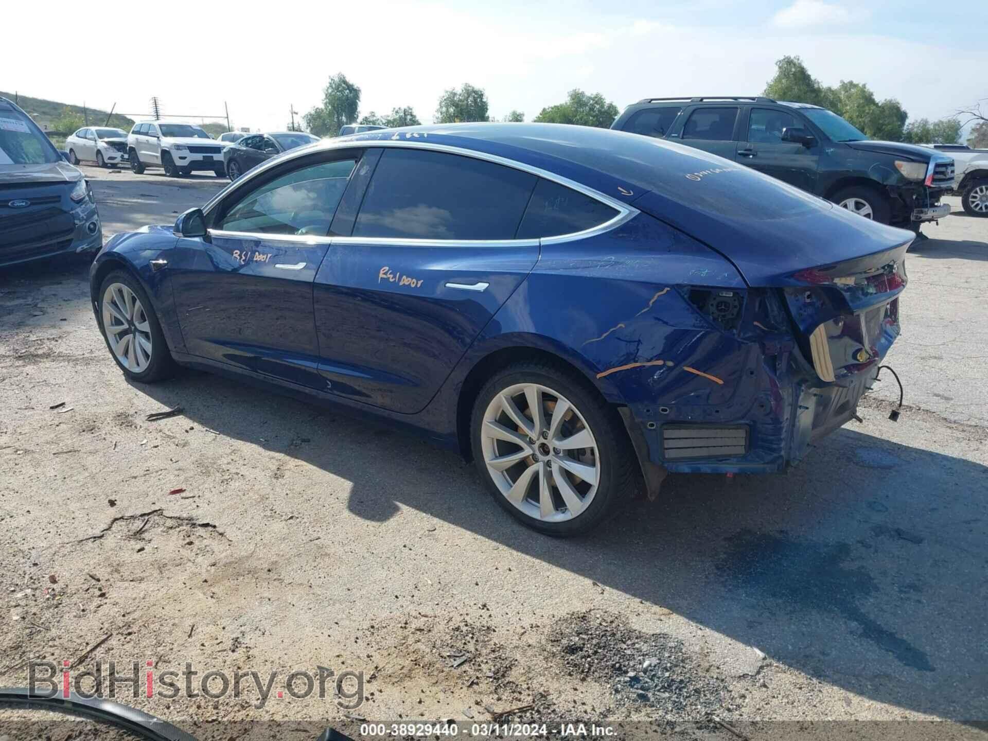 2019 TESLA MODEL 3 - VIN: 5YJ3E1EA2KF311598 - Фото 3