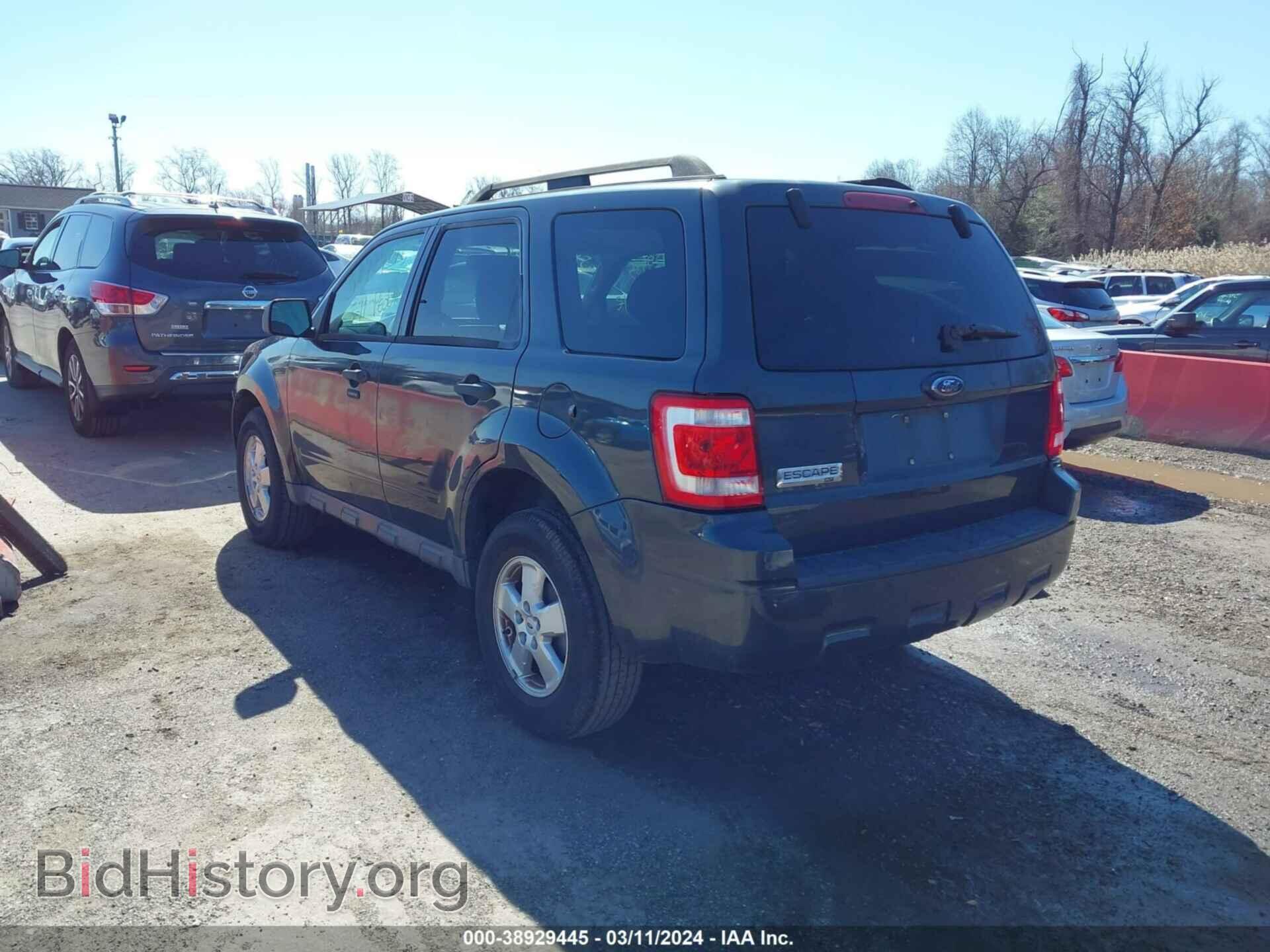 2009 FORD ESCAPE - VIN: 1FMCU03G29KD00579 - Фото 3