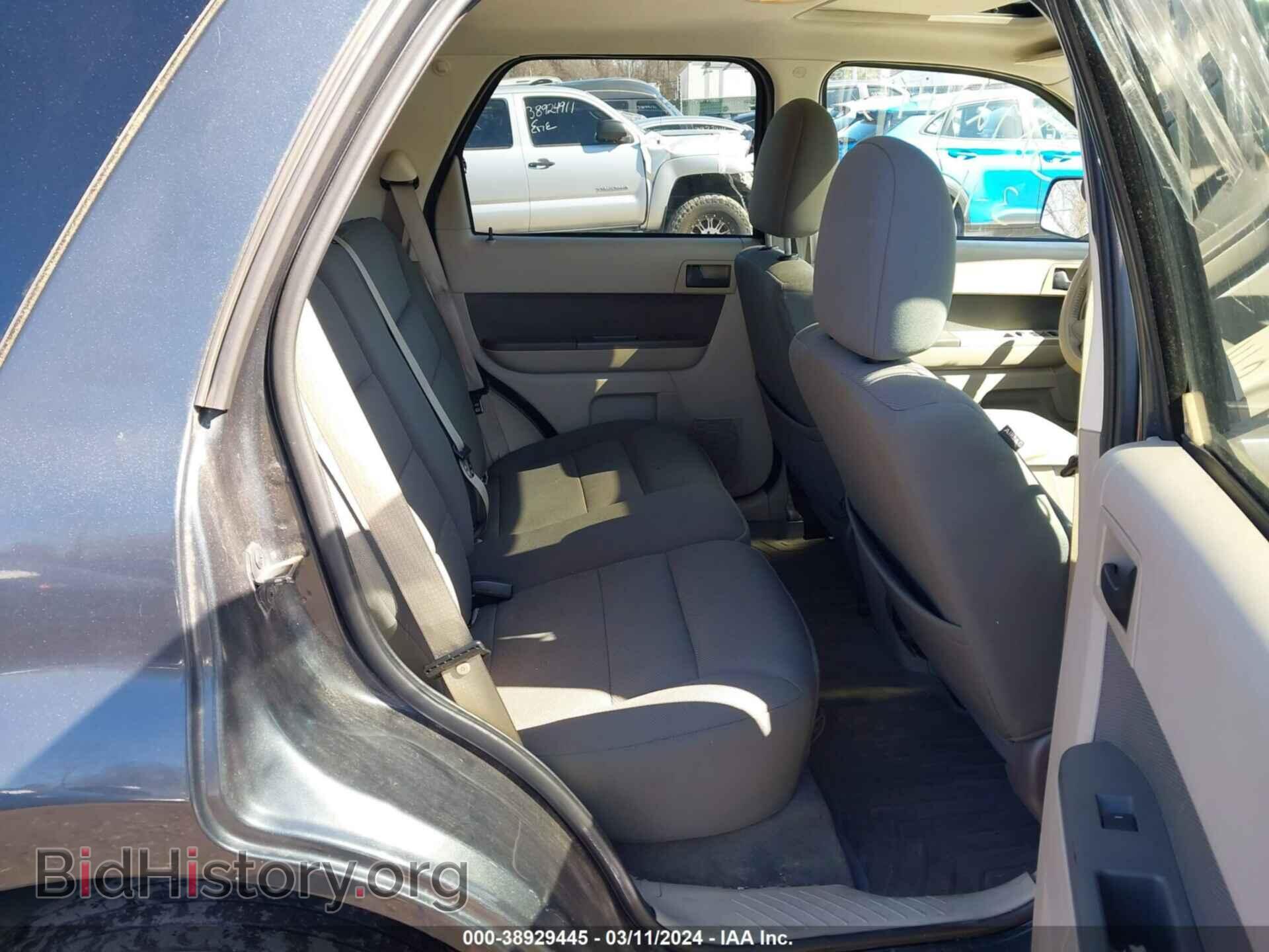 2009 FORD ESCAPE - VIN: 1FMCU03G29KD00579 - Фото 8