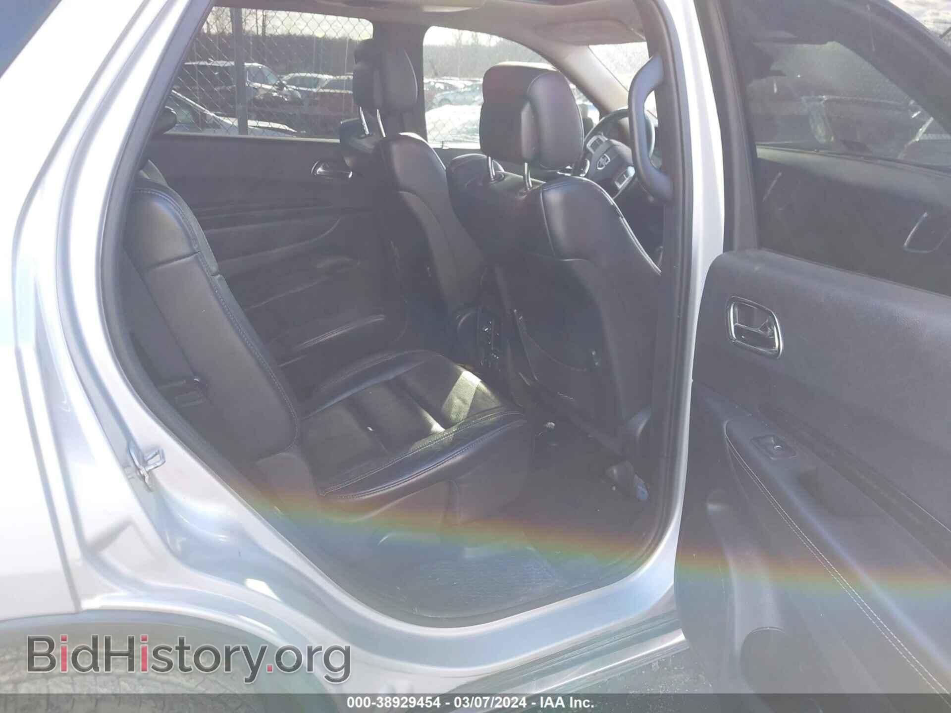 2013 DODGE DURANGO - VIN: 1C4SDJET7DC500814 - Photo 8