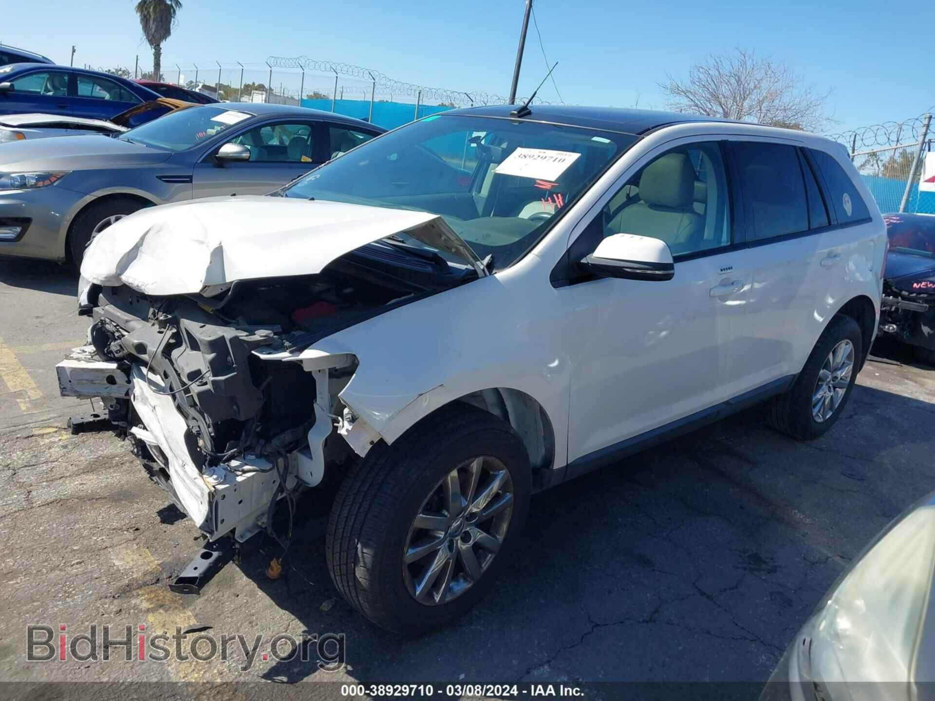 2014 FORD EDGE - VIN: 2FMDK3JC6EBB19405 - Фото 2