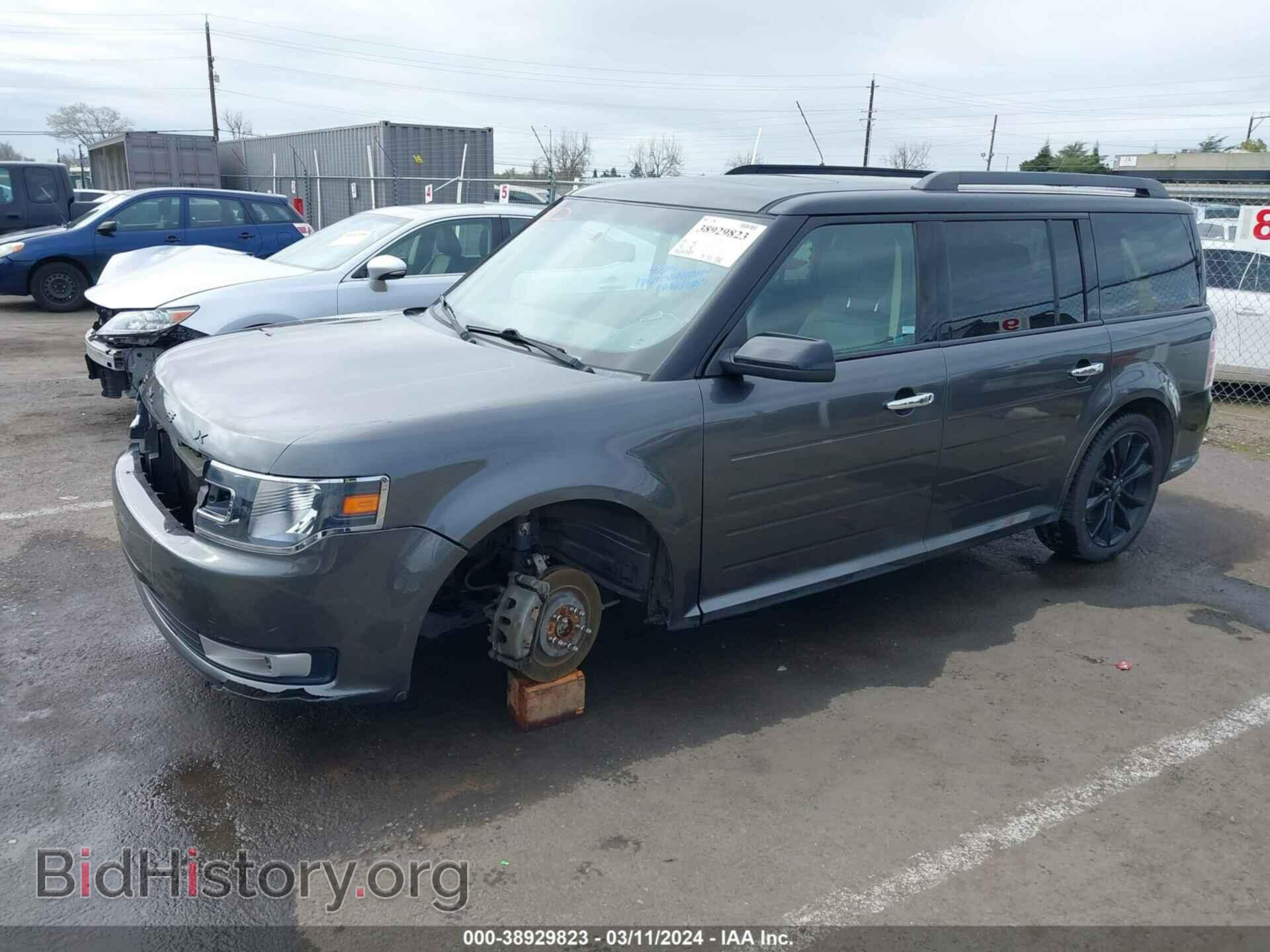 2018 FORD FLEX - VIN: 2FMGK5C81JBA07865 - Фото 2