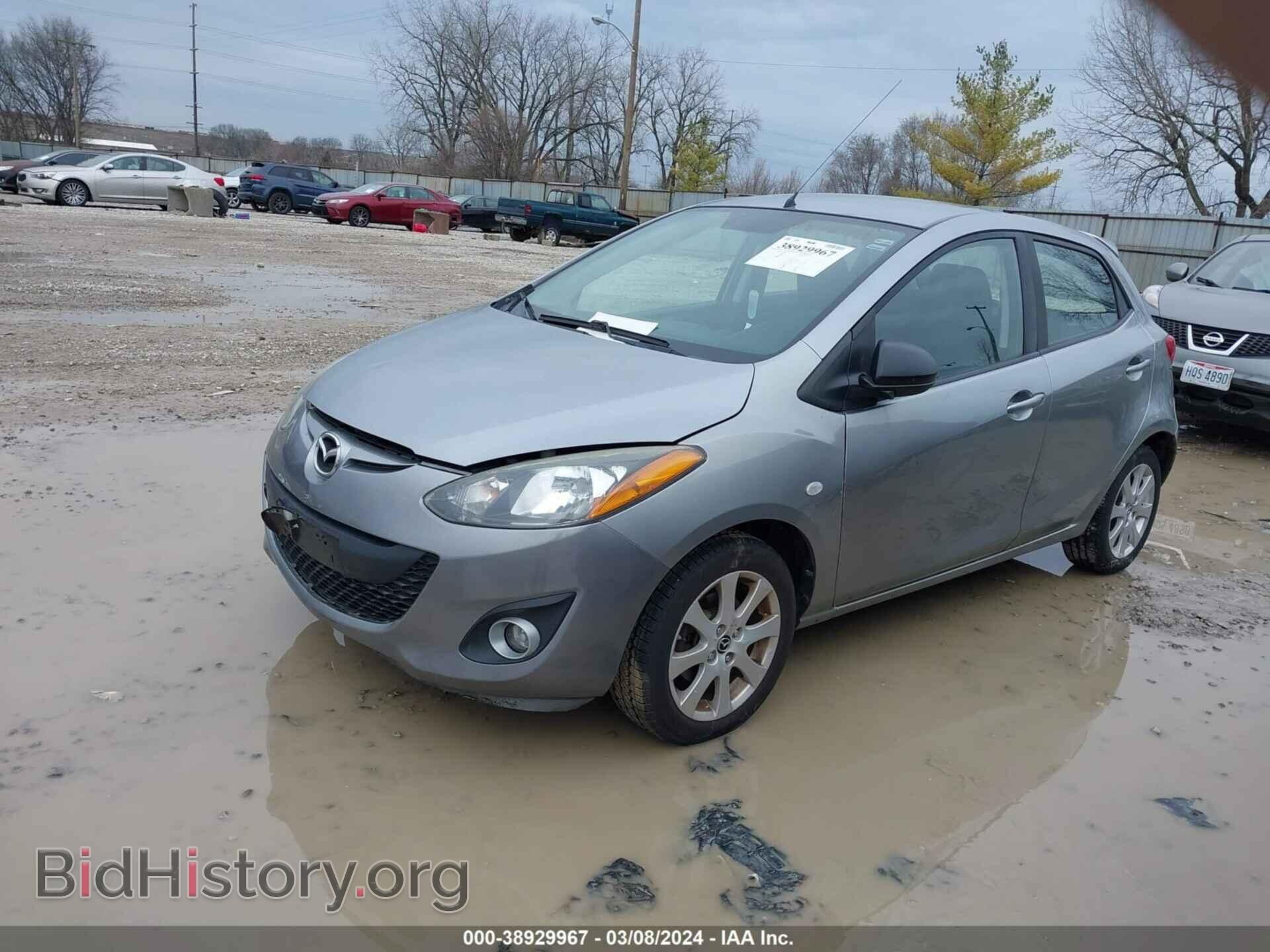 2013 MAZDA MAZDA2 - VIN: JM1DE1LY7D0159033 - Фото 2