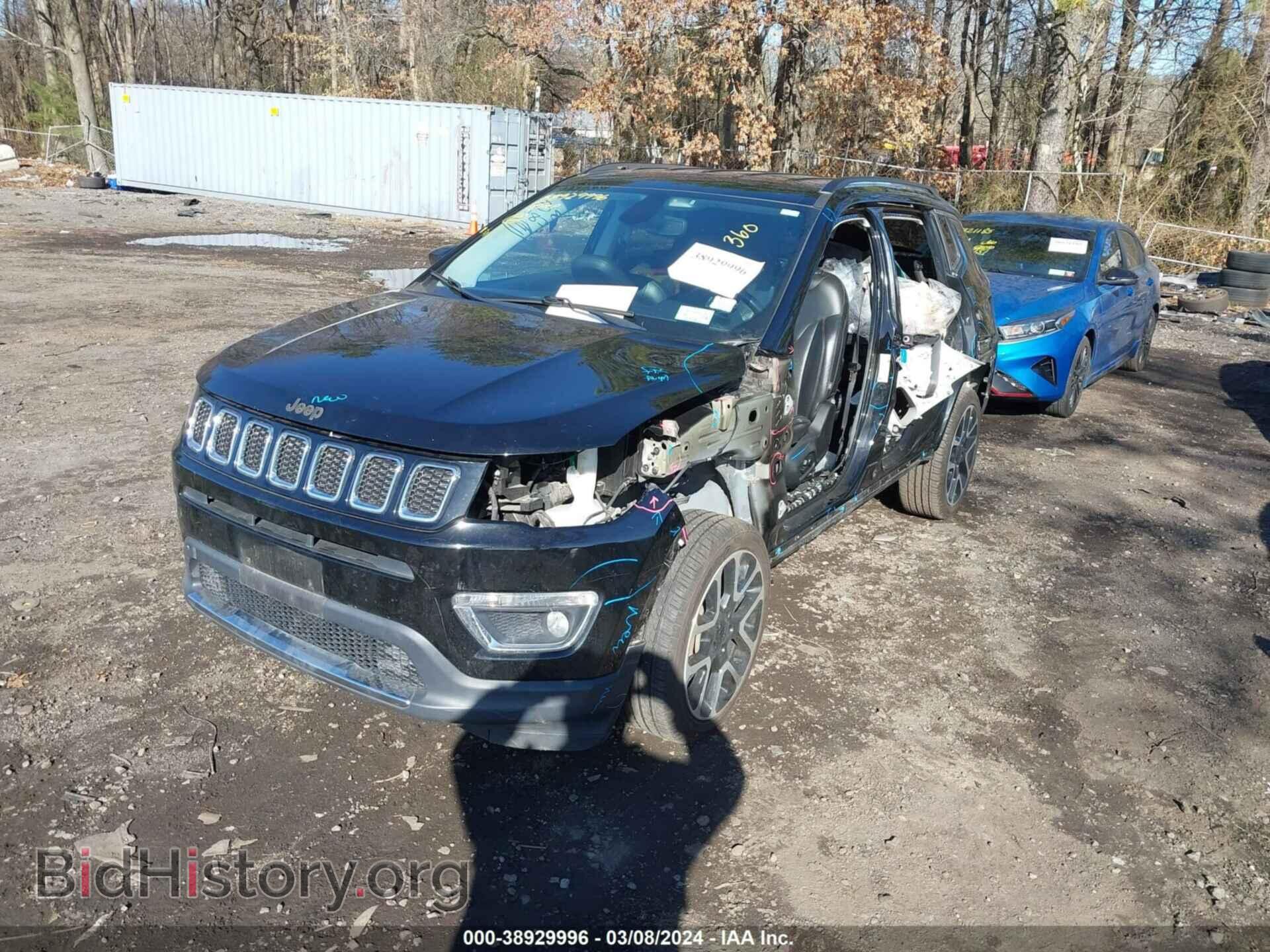 2018 JEEP COMPASS - VIN: 3C4NJDCB2JT492090 - Фото 2