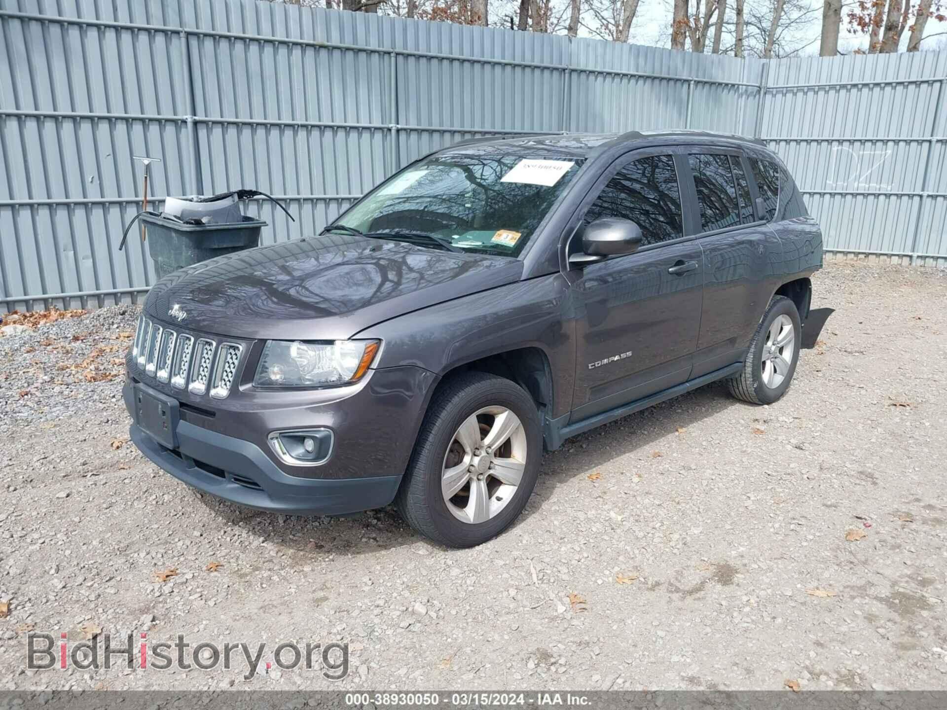 2015 JEEP COMPASS - VIN: 1C4NJDEB3FD177423 - Фото 2