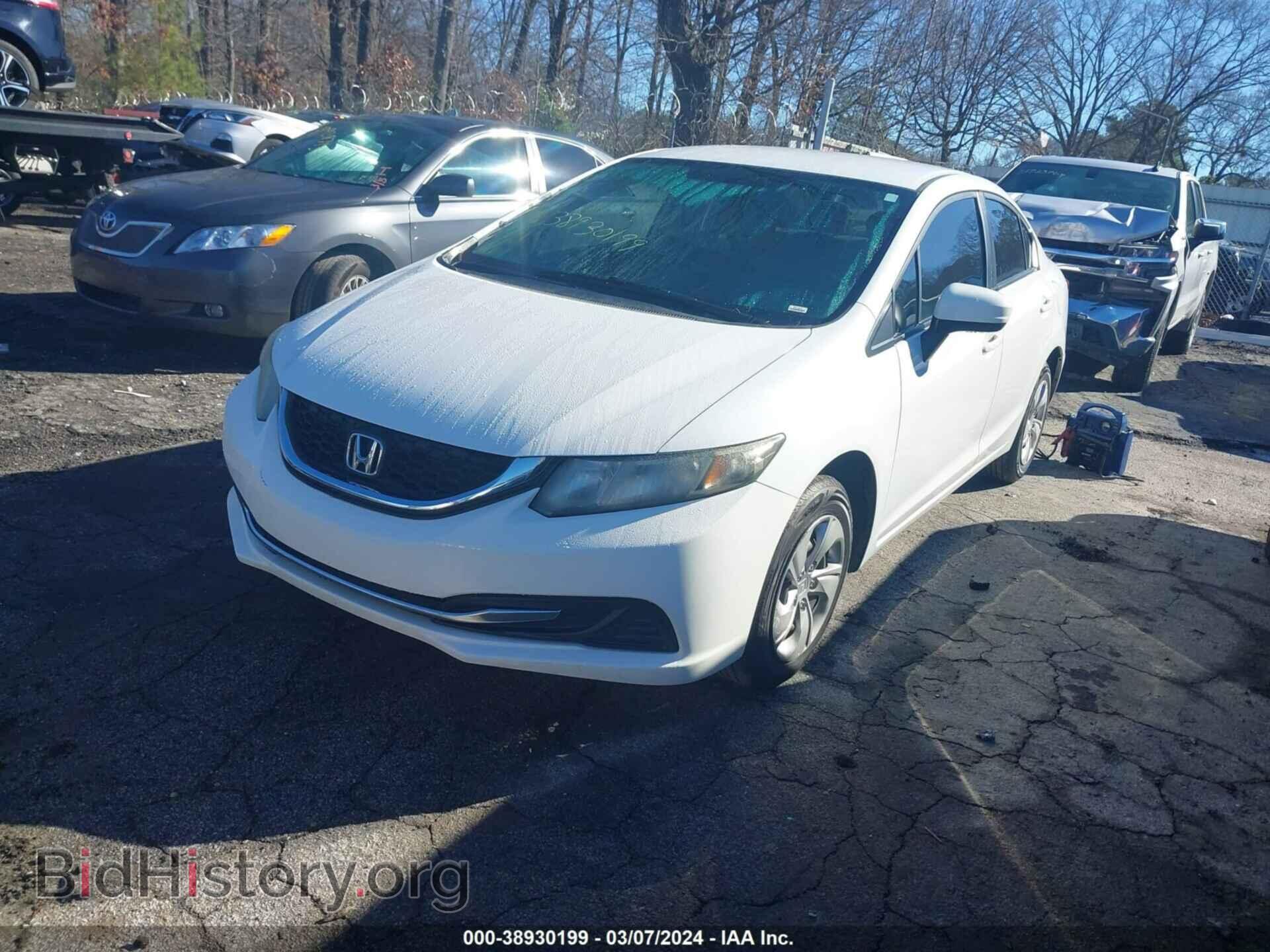 2014 HONDA CIVIC - VIN: 19XFB2F52EE043207 - Фото 2