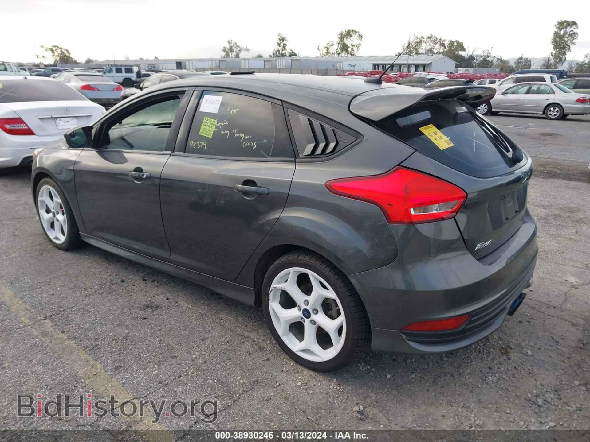2017 FORD FOCUS ST - VIN: 1FADP3L93HL211332 - Фото 3