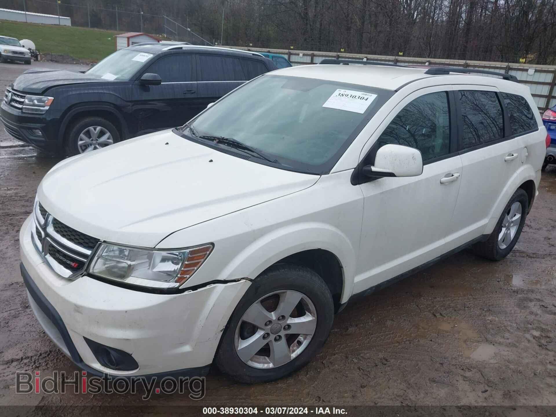2012 DODGE JOURNEY - VIN: 3C4PDCBG1CT256587 - Фото 2