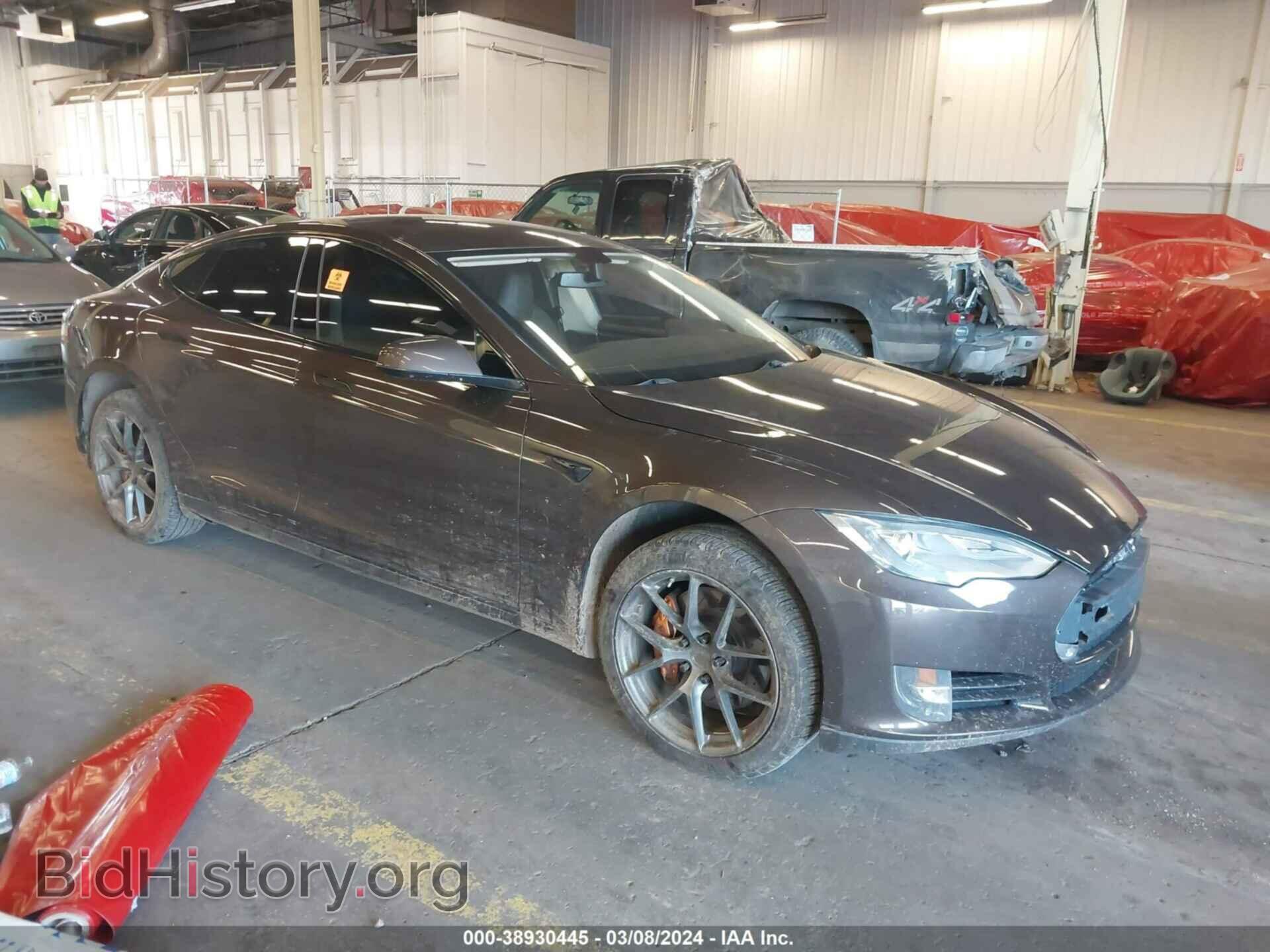 Фотография 5YJSA1CN1DFP03374 - TESLA MODEL S 2013