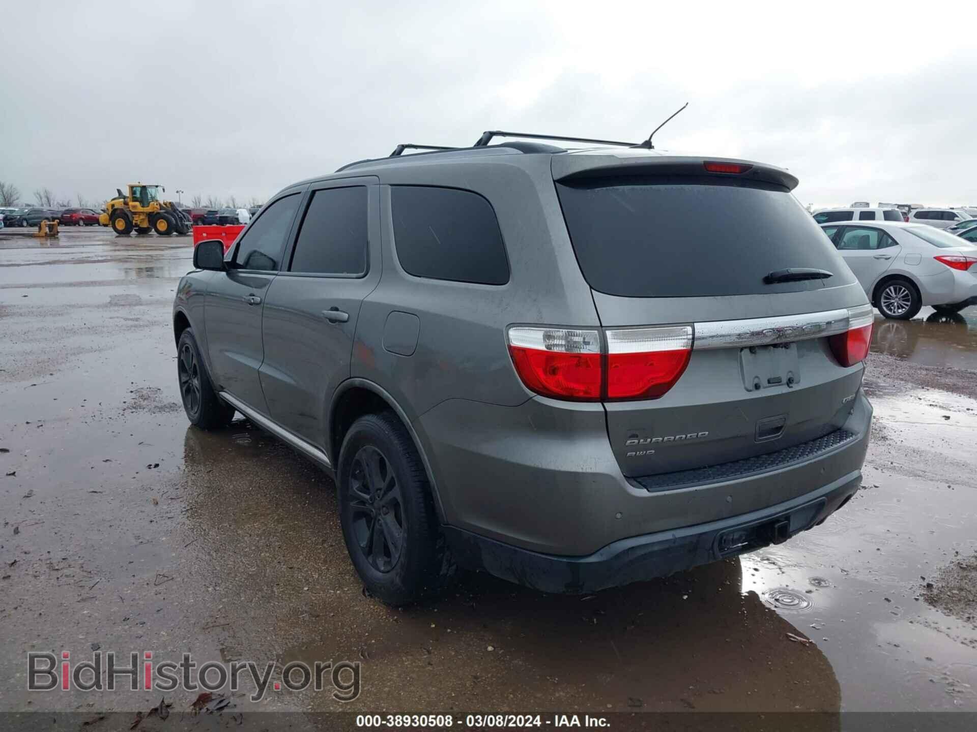 2011 DODGE DURANGO - VIN: 1D4RE4GG4BC730680 - Фото 3