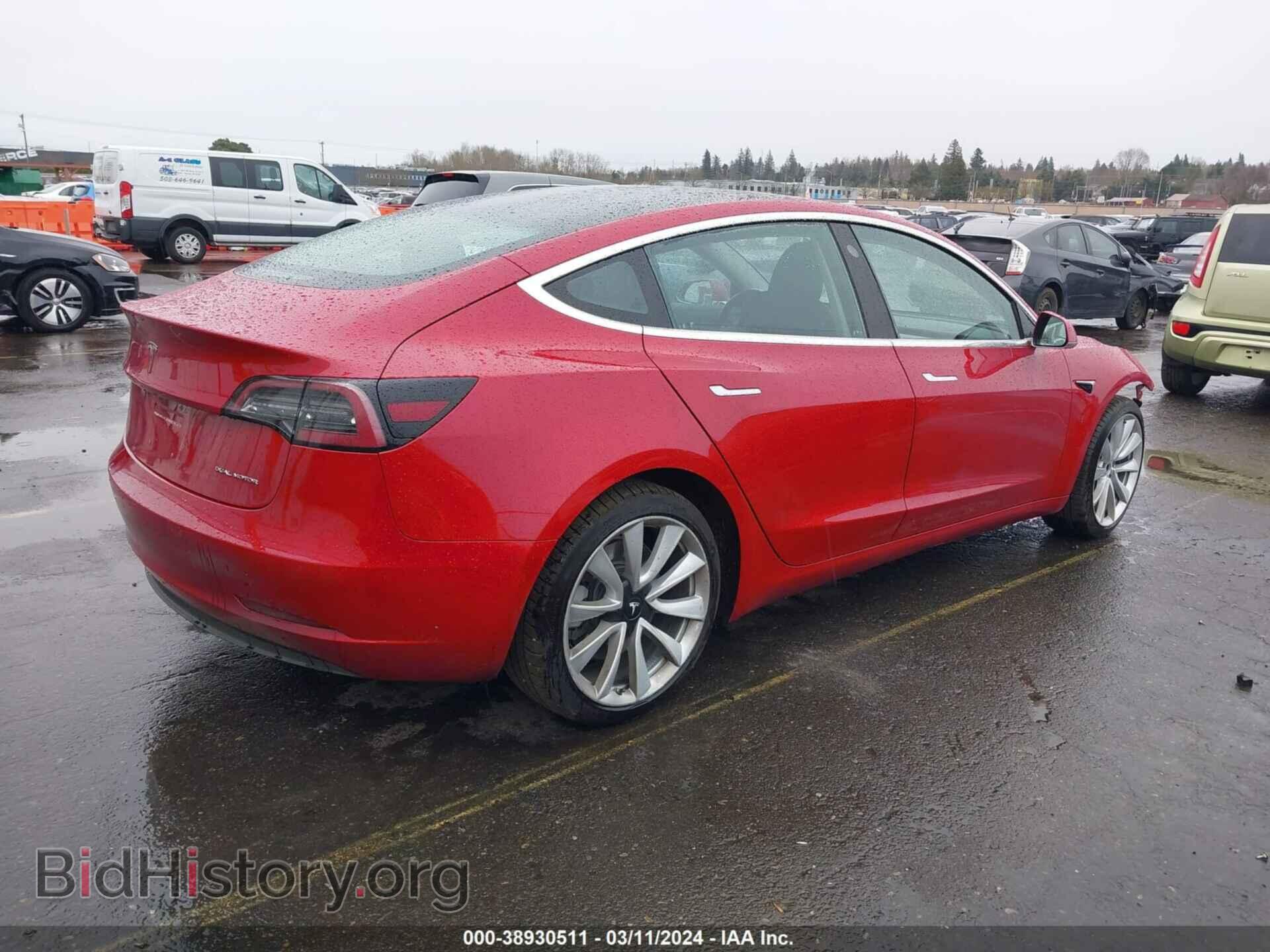 2018 TESLA MODEL 3 - VIN: 5YJ3E1EB9JF121675 - Фото 4
