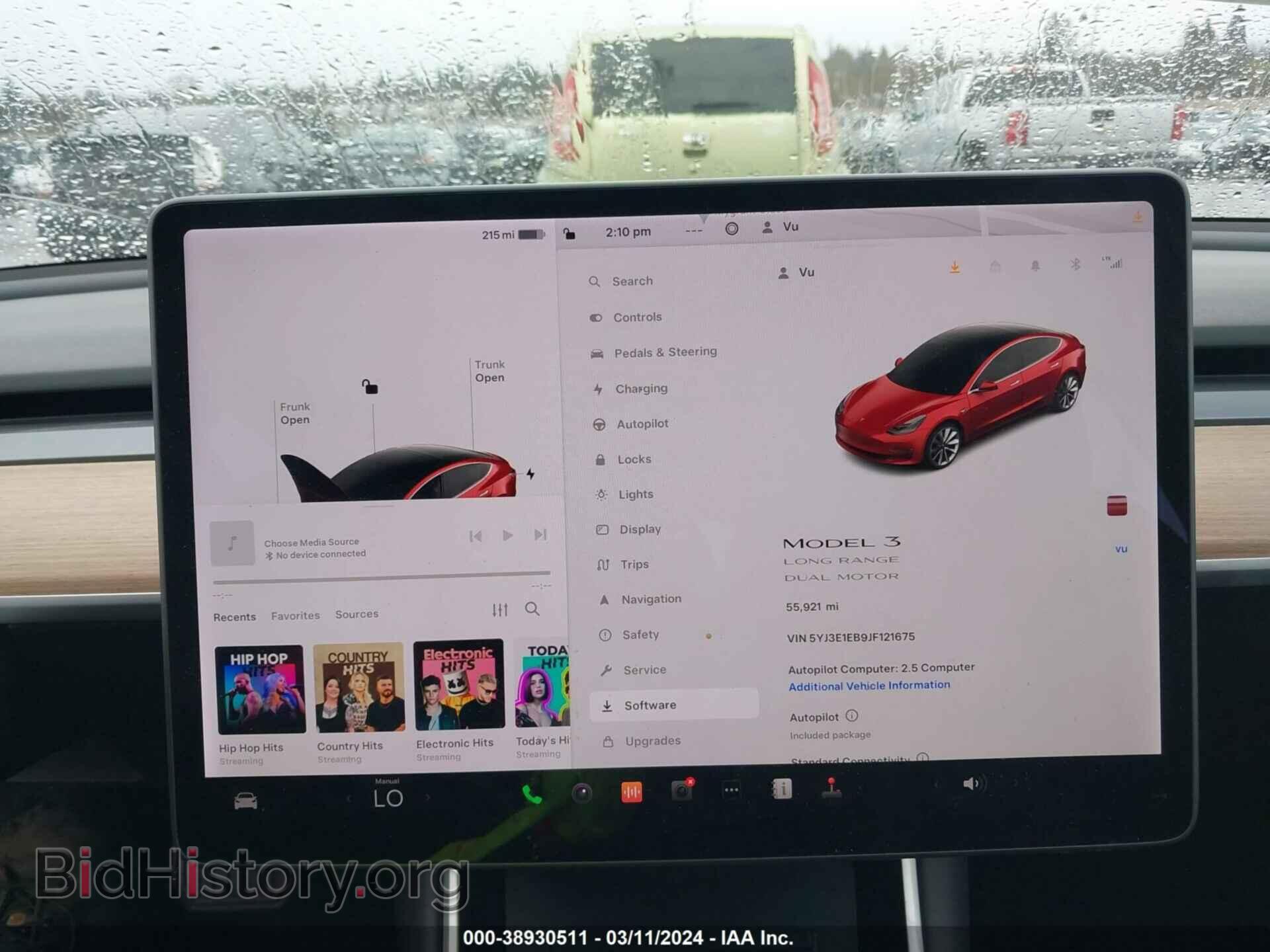 2018 TESLA MODEL 3 - VIN: 5YJ3E1EB9JF121675 - Фото 7