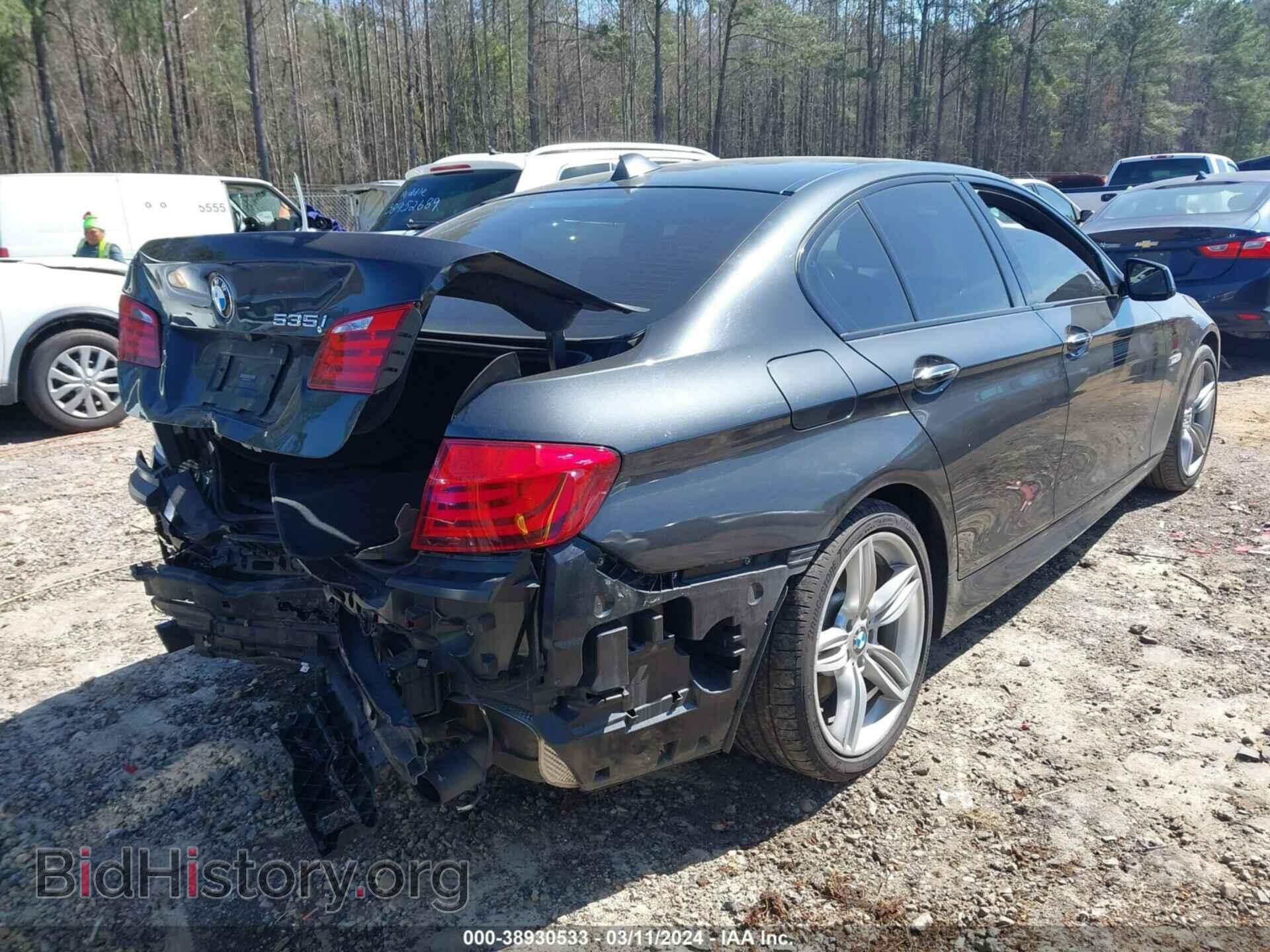 2012 BMW 535I - VIN: WBAFR7C50CC809157 - Фото 4