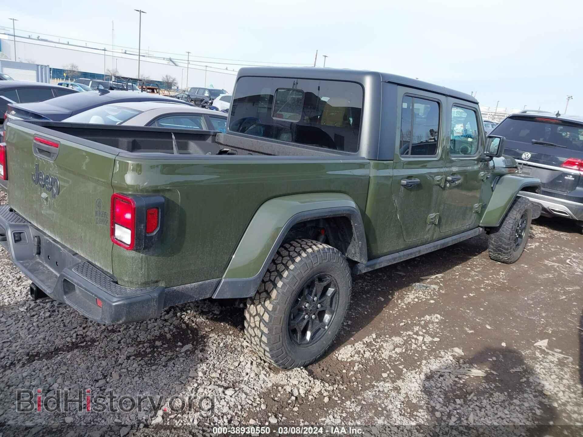 2022 JEEP GLADIATOR - VIN: 1C6HJTAG2NL150234 - Фото 4