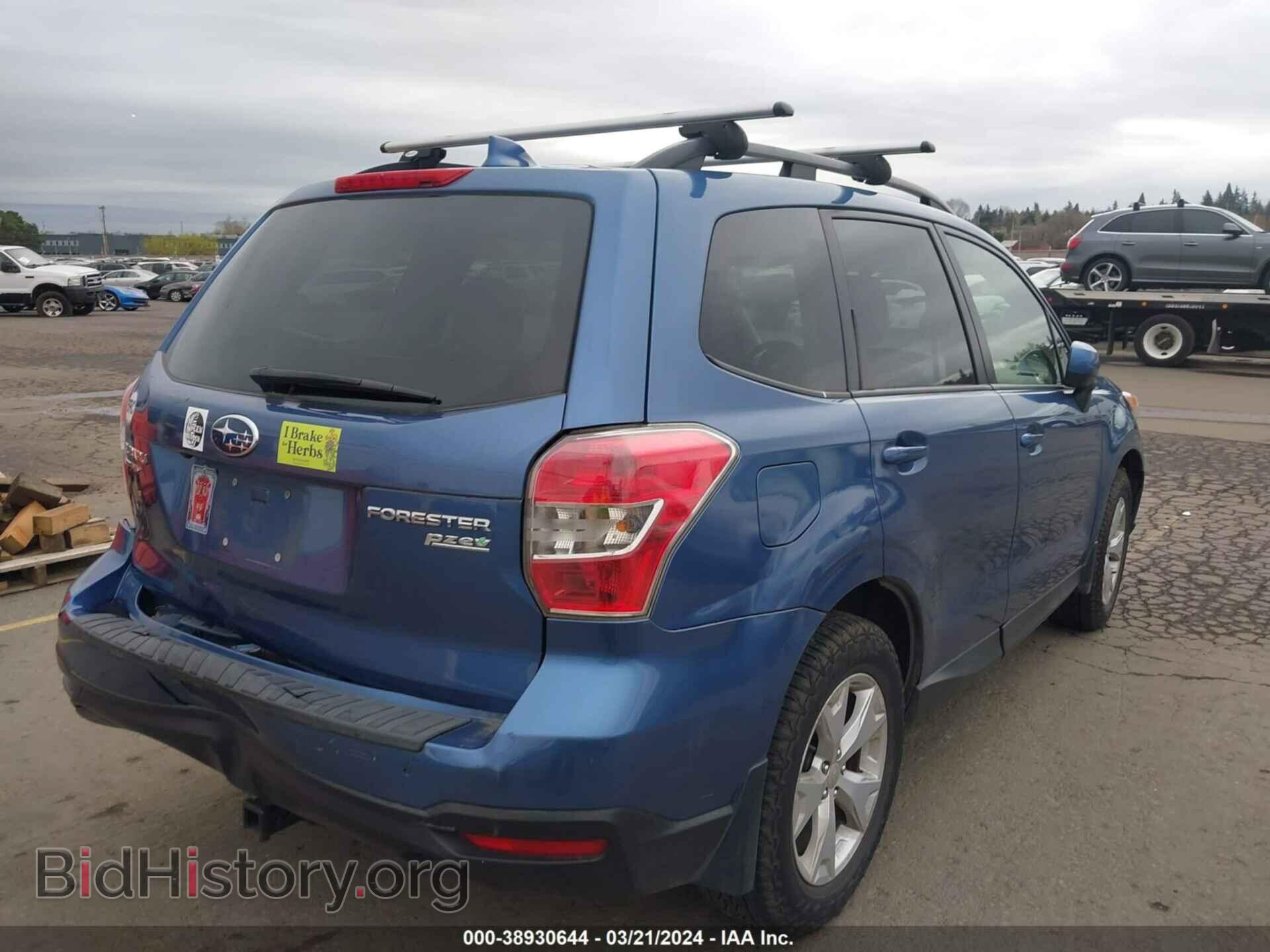 2016 SUBARU FORESTER - VIN: JF2SJADC8GH452310 - Фото 4