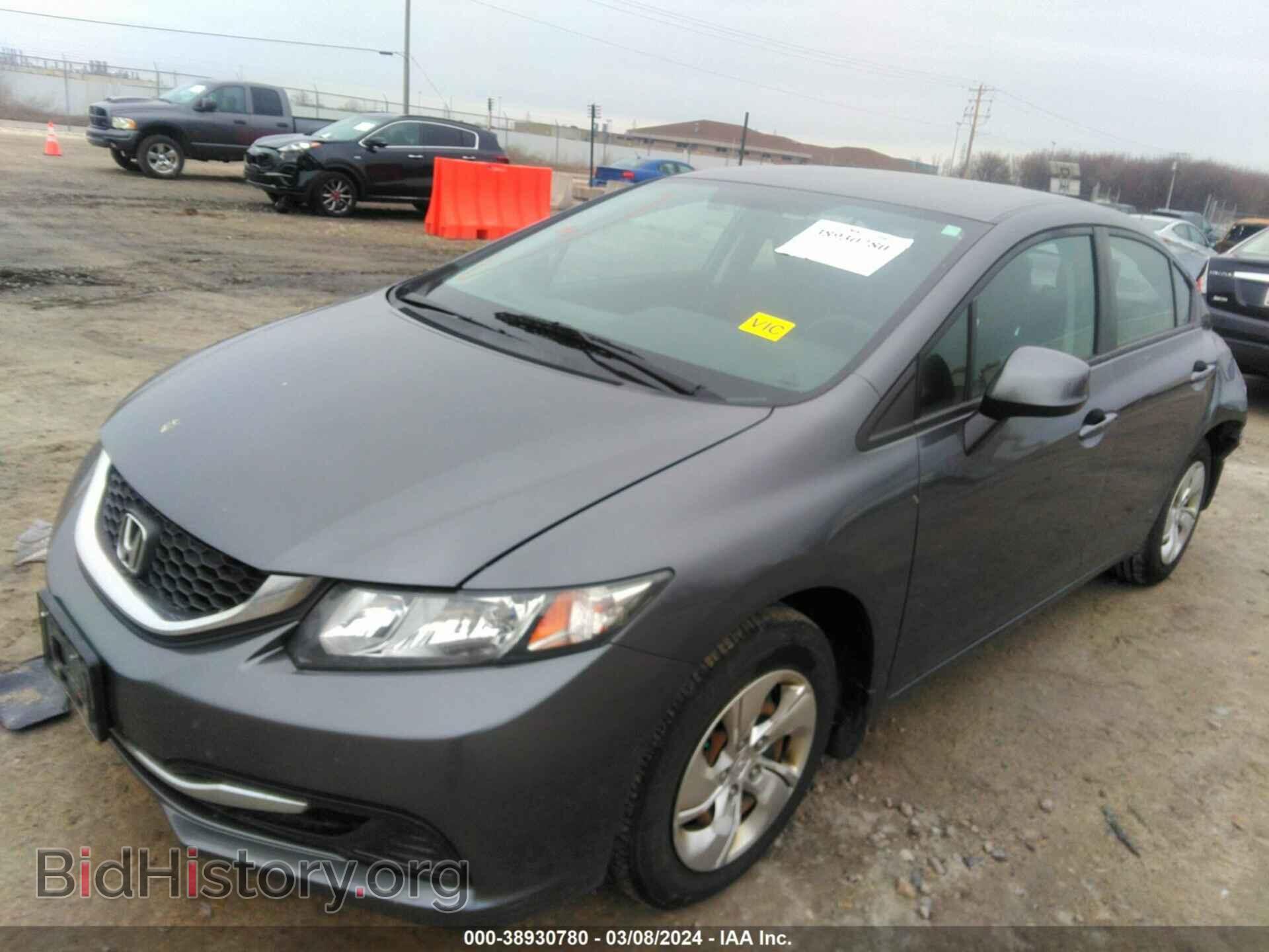 2013 HONDA CIVIC - VIN: 19XFB2F53DE011333 - Фото 2